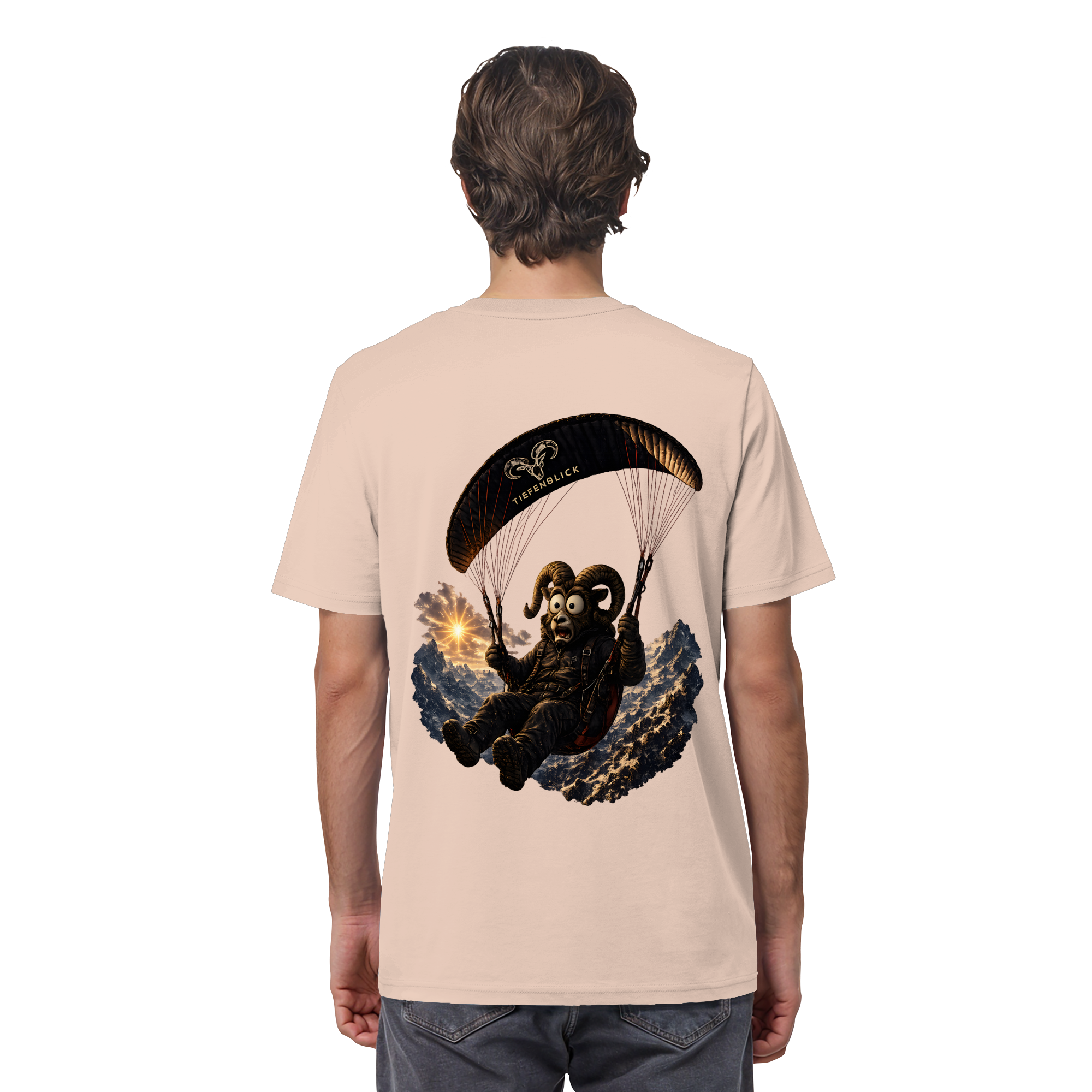 Tiefenblick Paraglider  - Organic Shirt