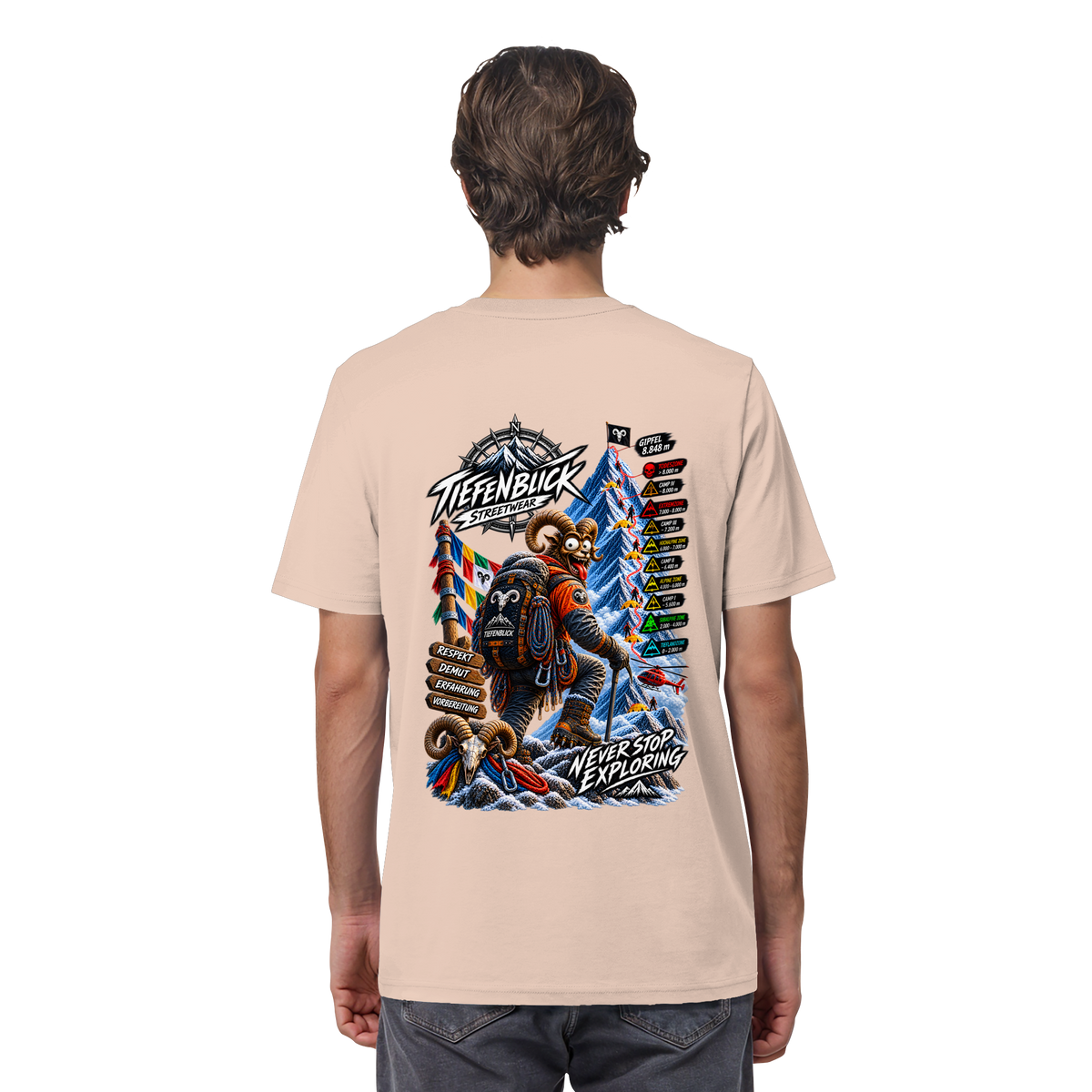 Tiefenblick Todeszone Fun - Organic Shirt