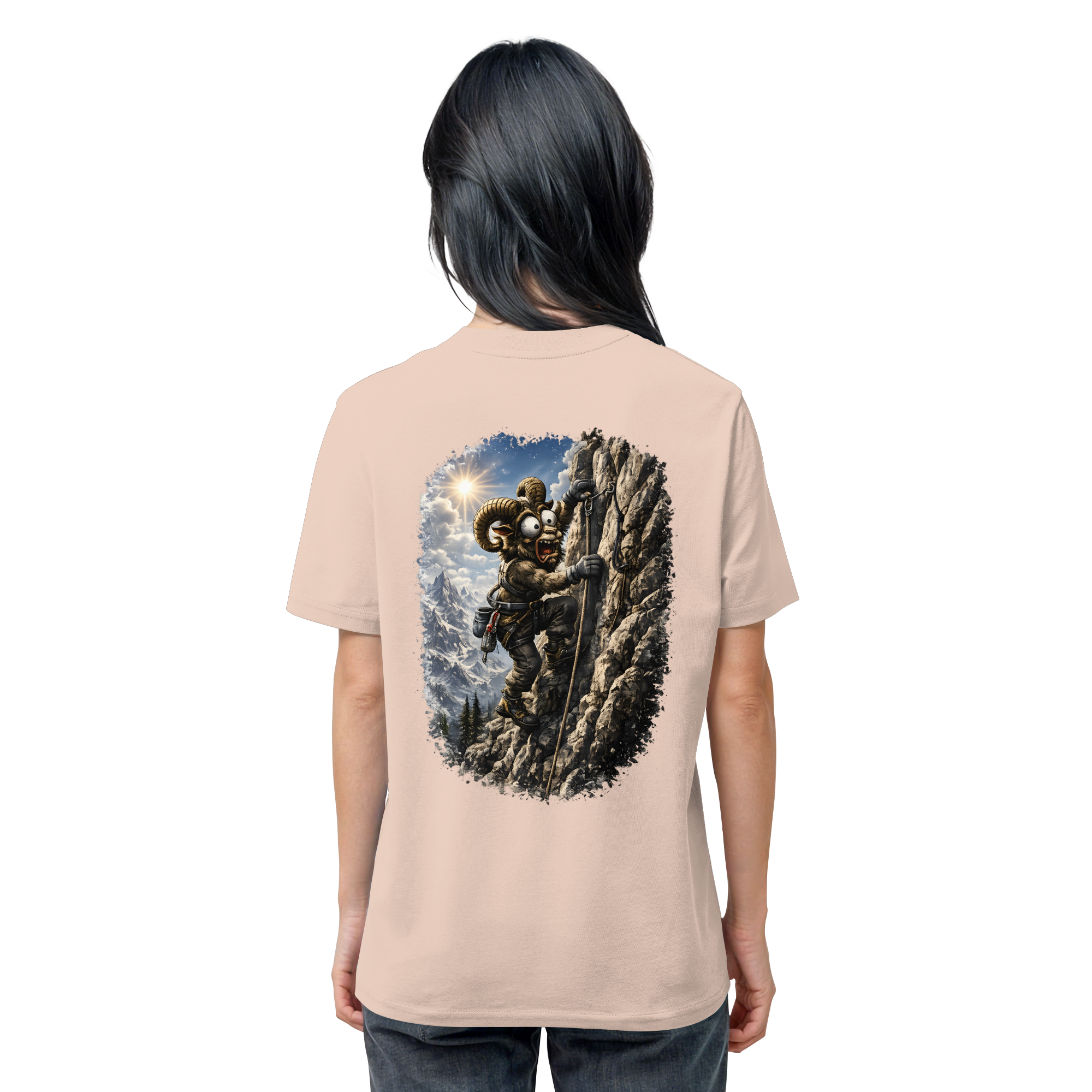 Tiefenblick Klettern - Organic Shirt