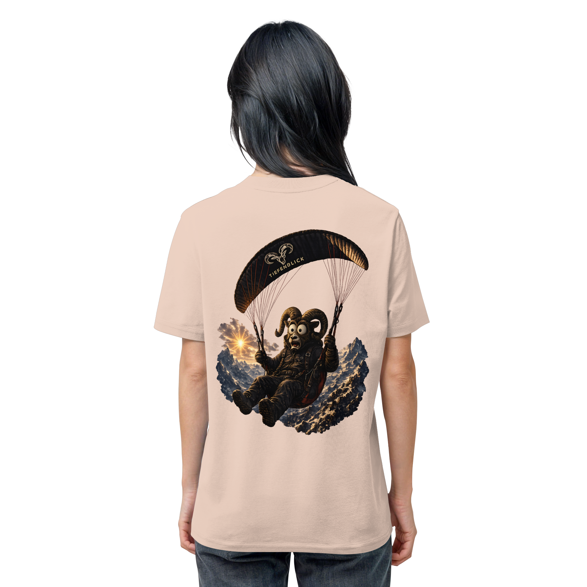Tiefenblick Paraglider  - Organic Shirt