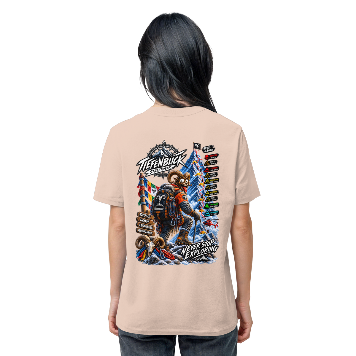 Tiefenblick Todeszone Fun - Organic Shirt