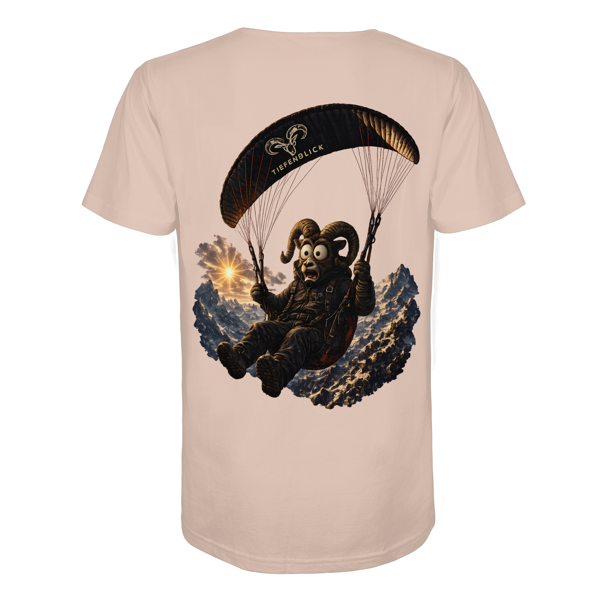 Tiefenblick Paraglider  - Organic Shirt