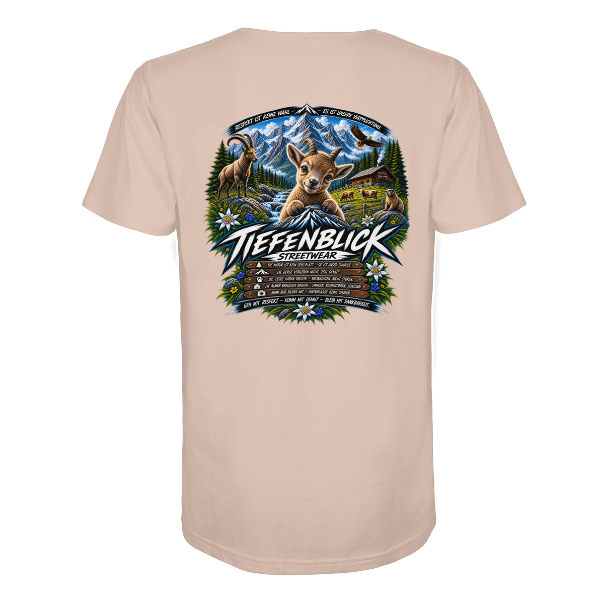 Tiefenblick Respekt Edition - Organic Shirt