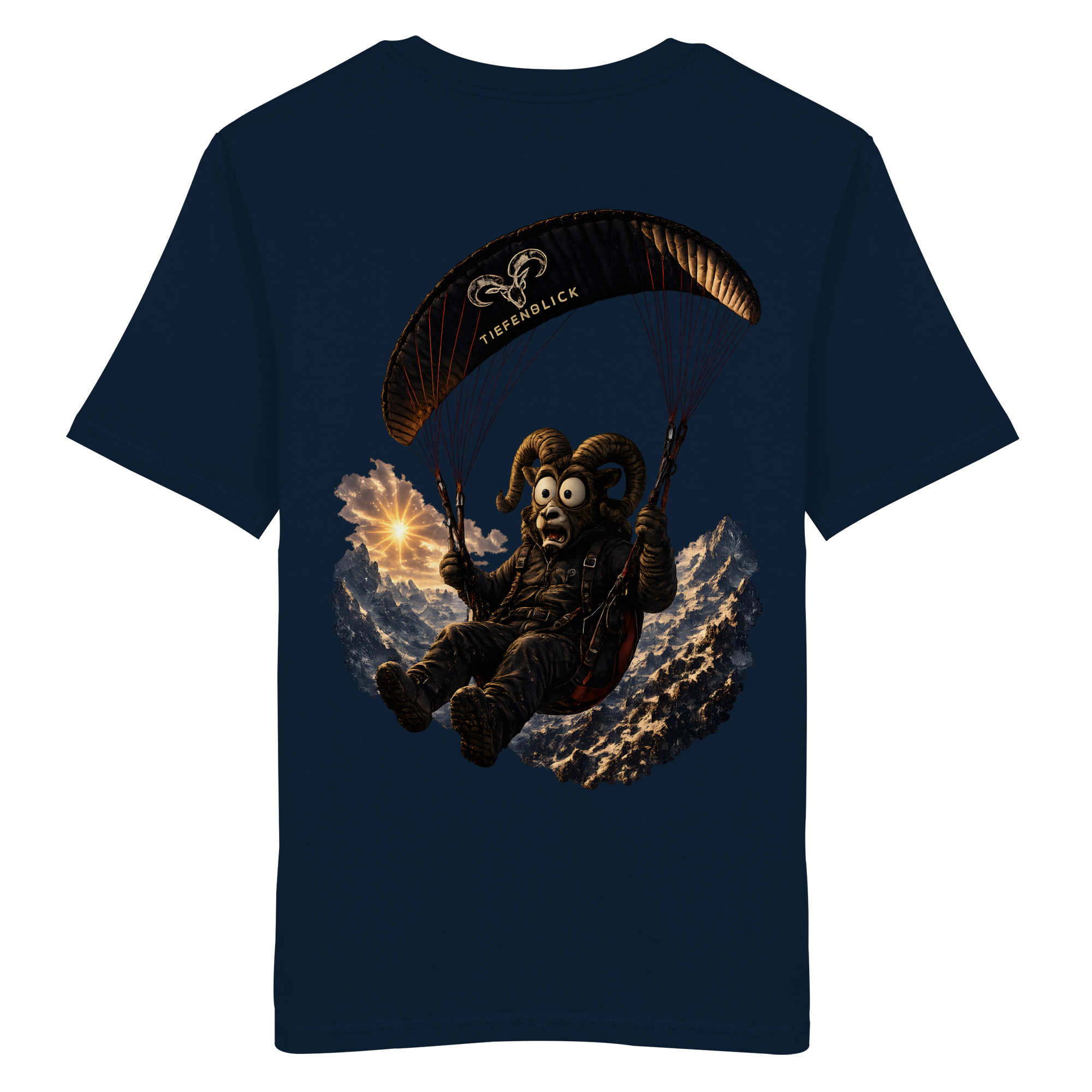 Tiefenblick Paraglider  - Organic Shirt