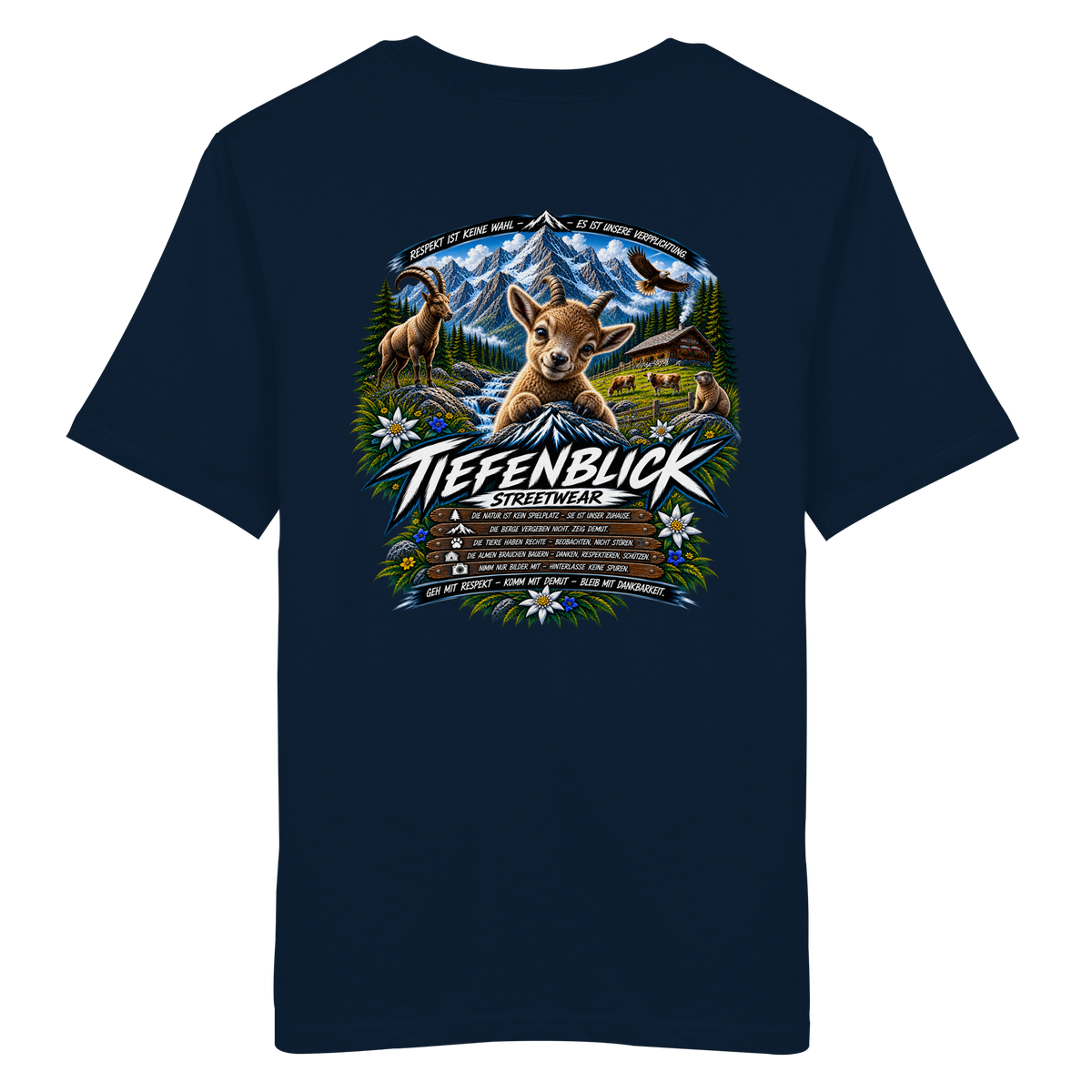 Tiefenblick Respekt Edition - Organic Shirt