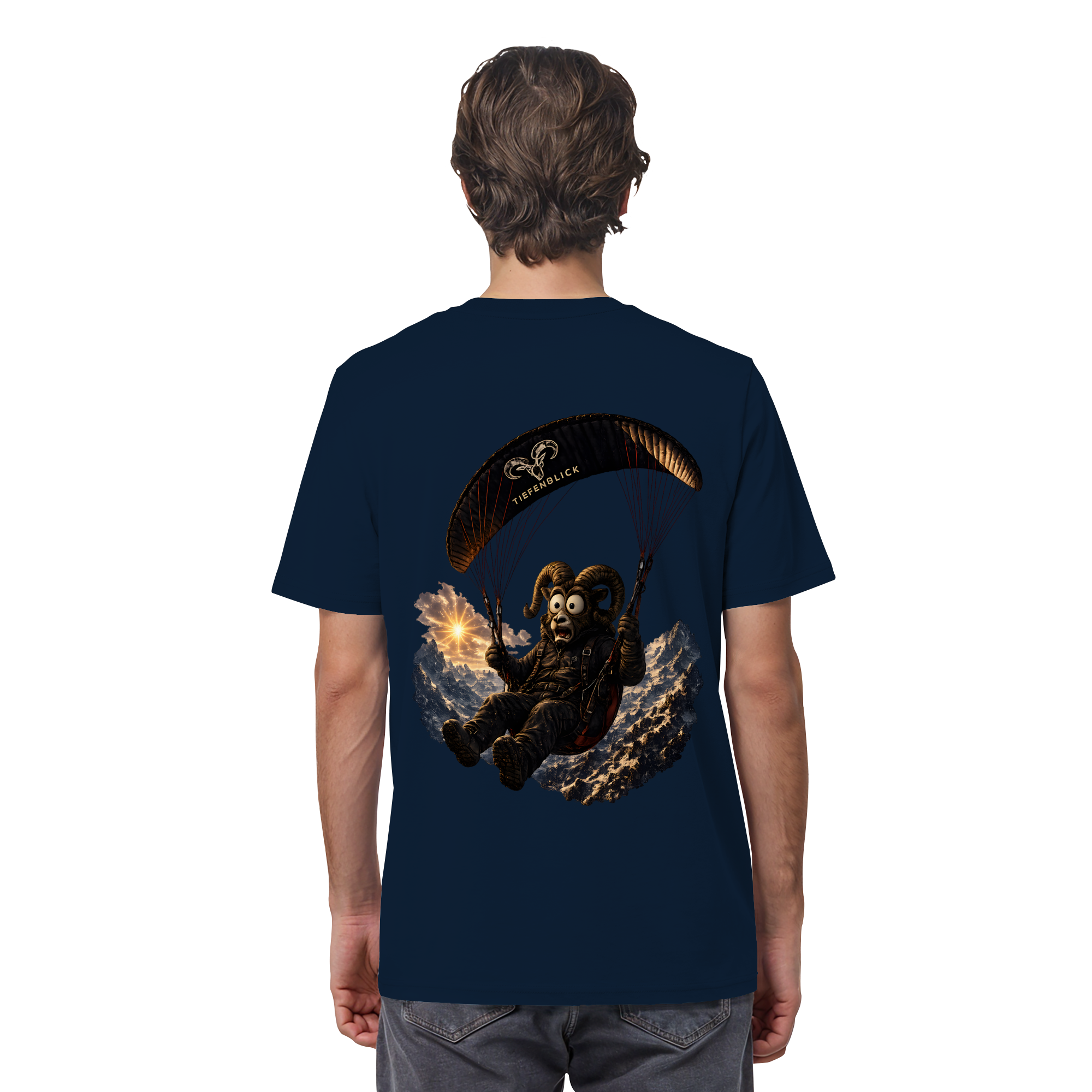 Tiefenblick Paraglider  - Organic Shirt