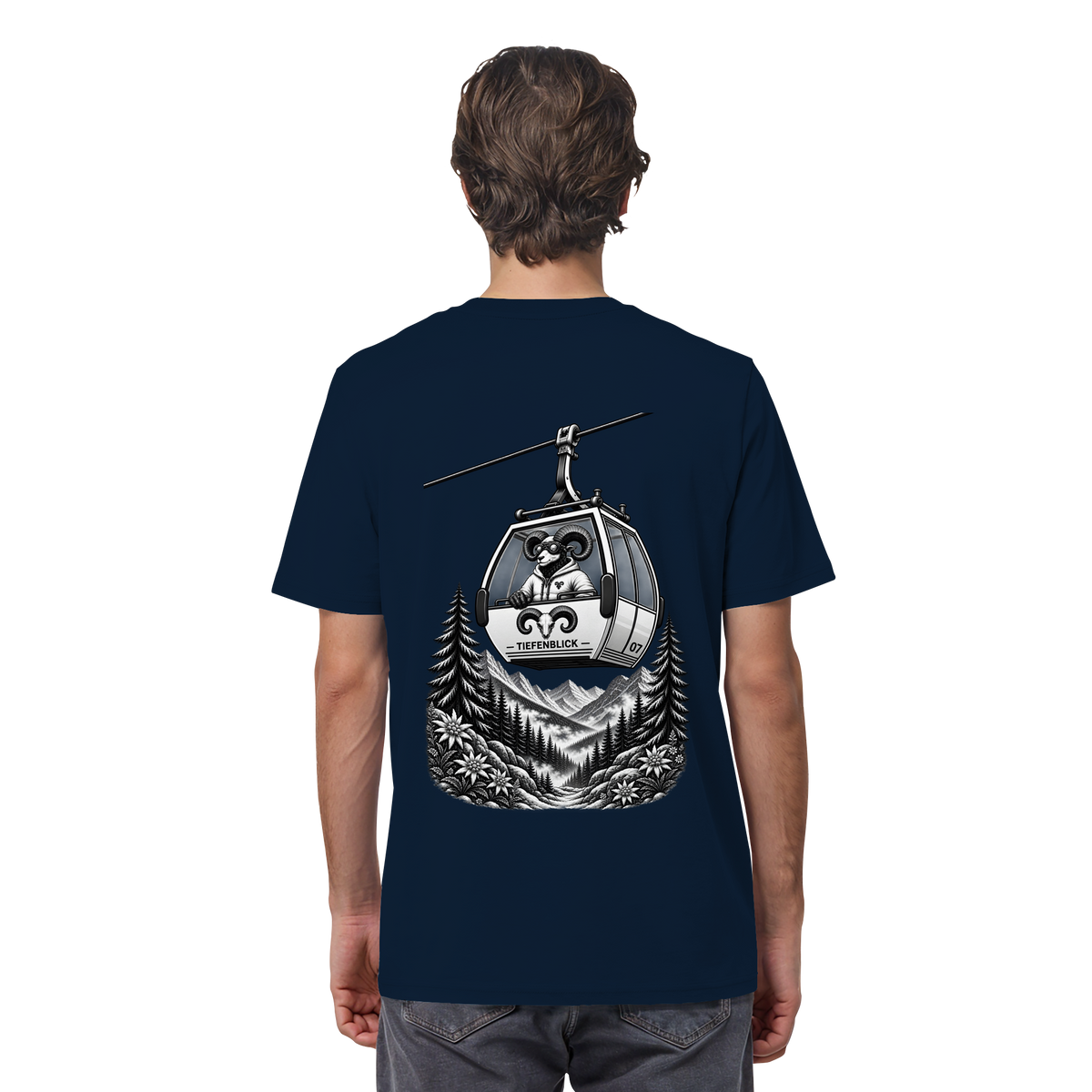 Tiefenblick Gondel Fun  - Organic Shirt