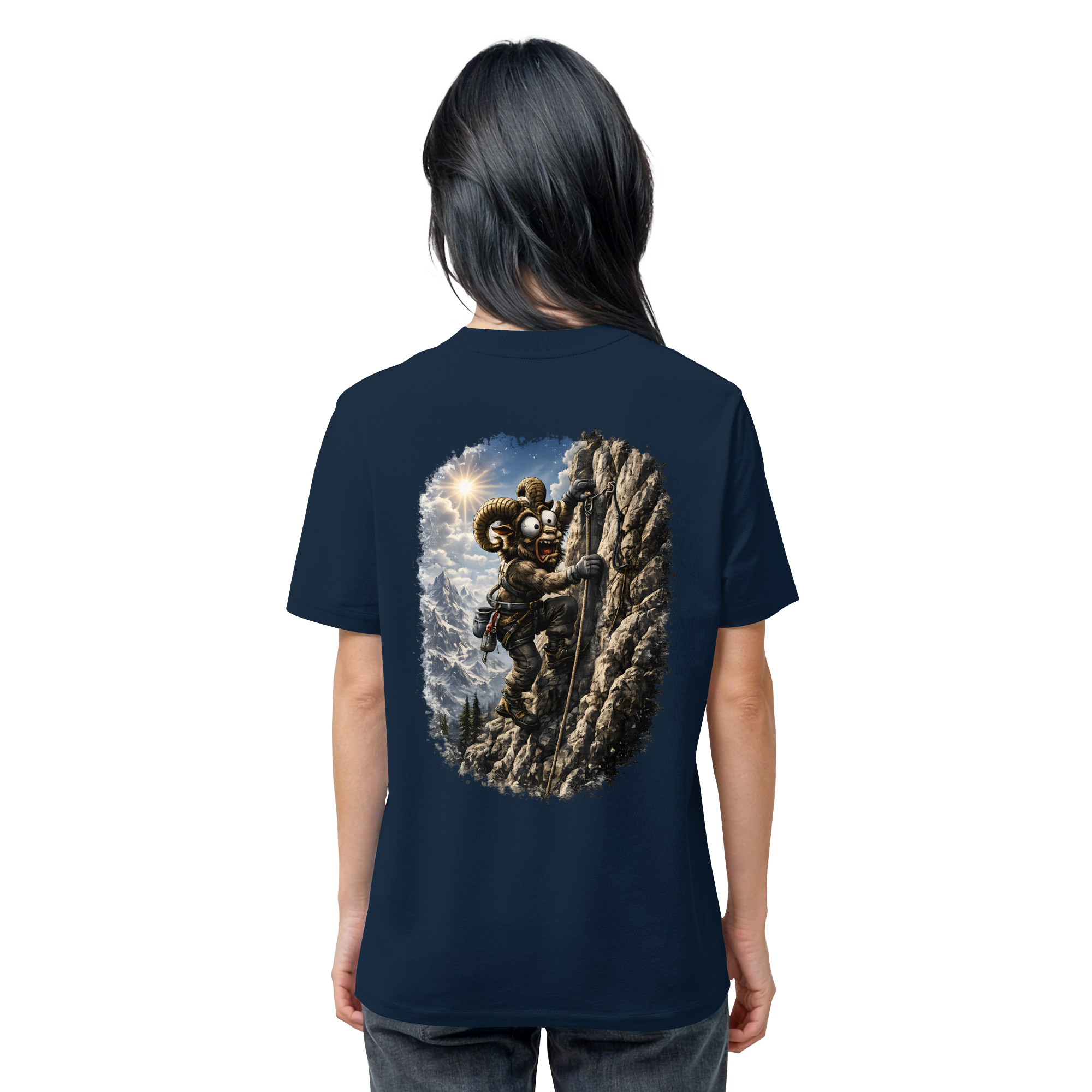 Tiefenblick Klettern - Organic Shirt