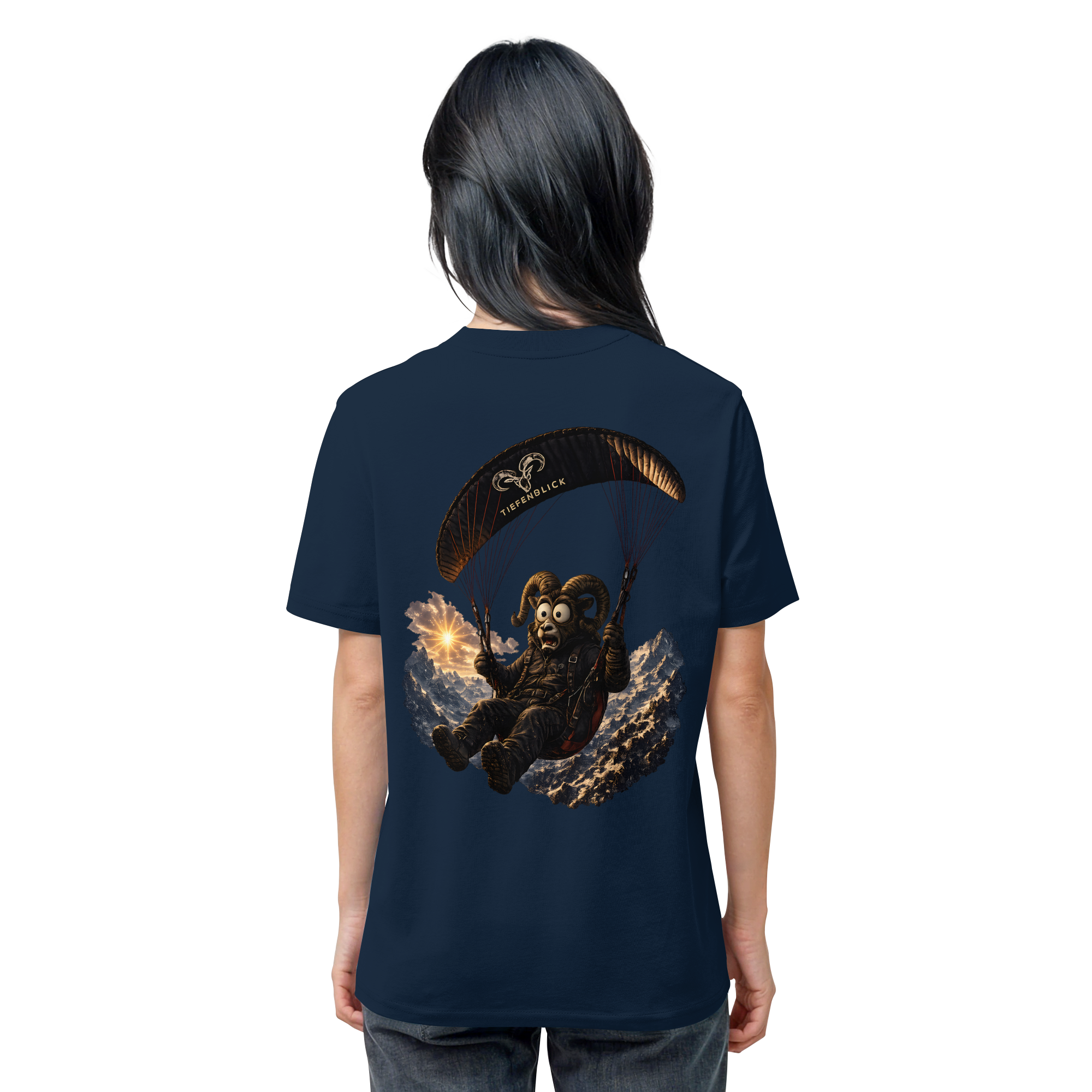 Tiefenblick Paraglider  - Organic Shirt