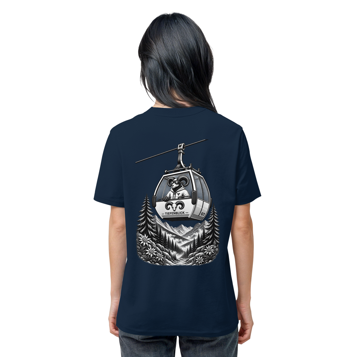 Tiefenblick Gondel Fun  - Organic Shirt