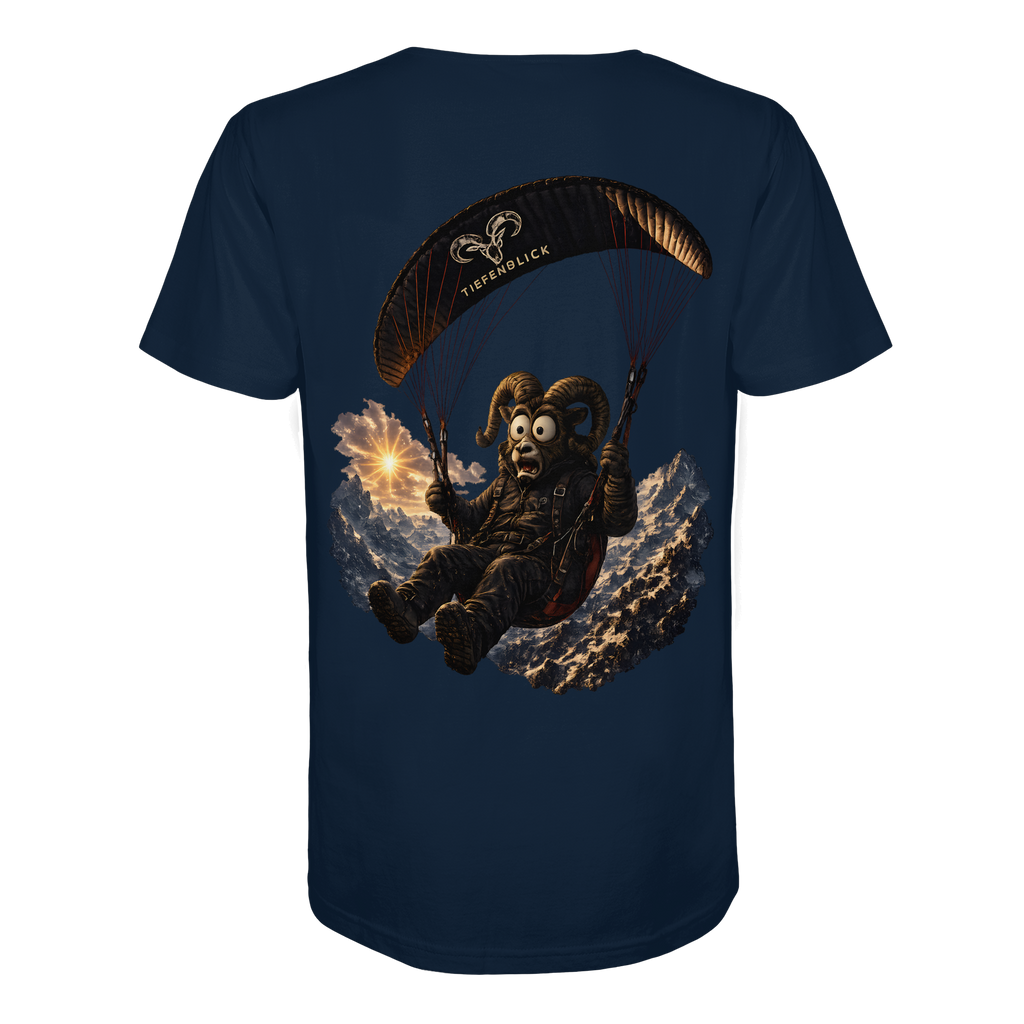 Tiefenblick Paraglider  - Organic Shirt