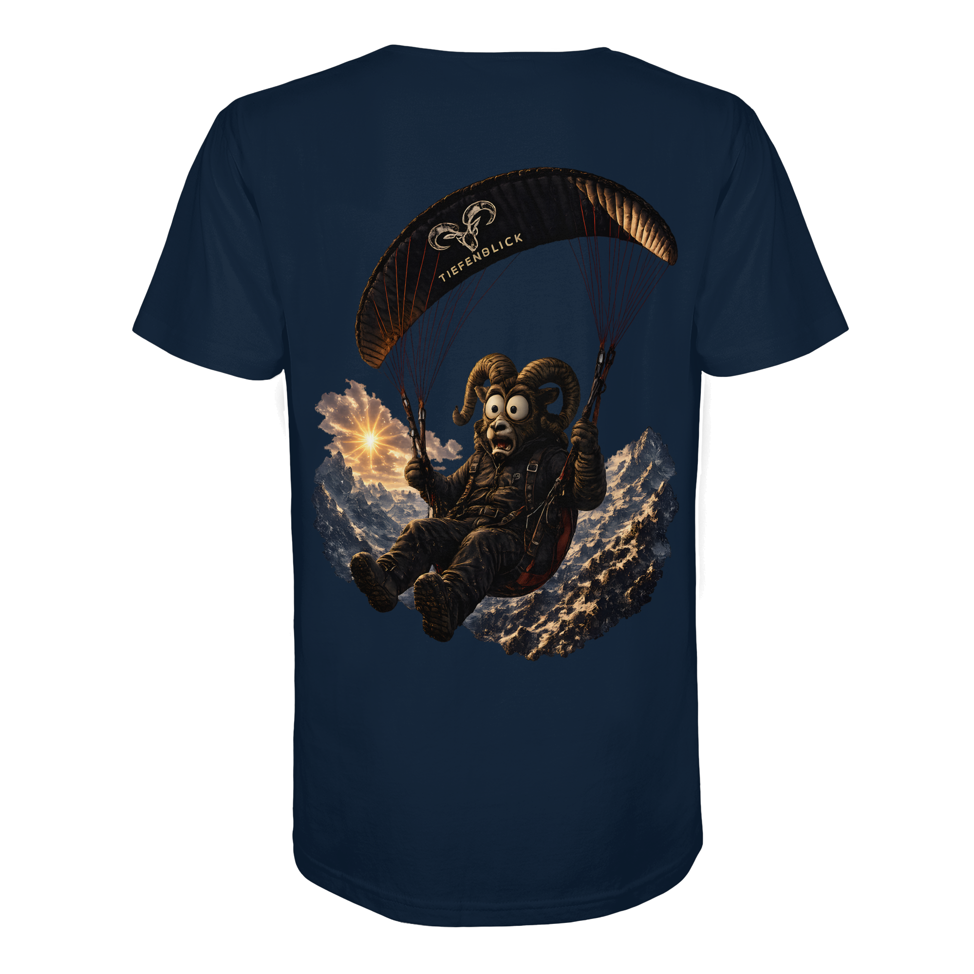 Tiefenblick Paraglider  - Organic Shirt