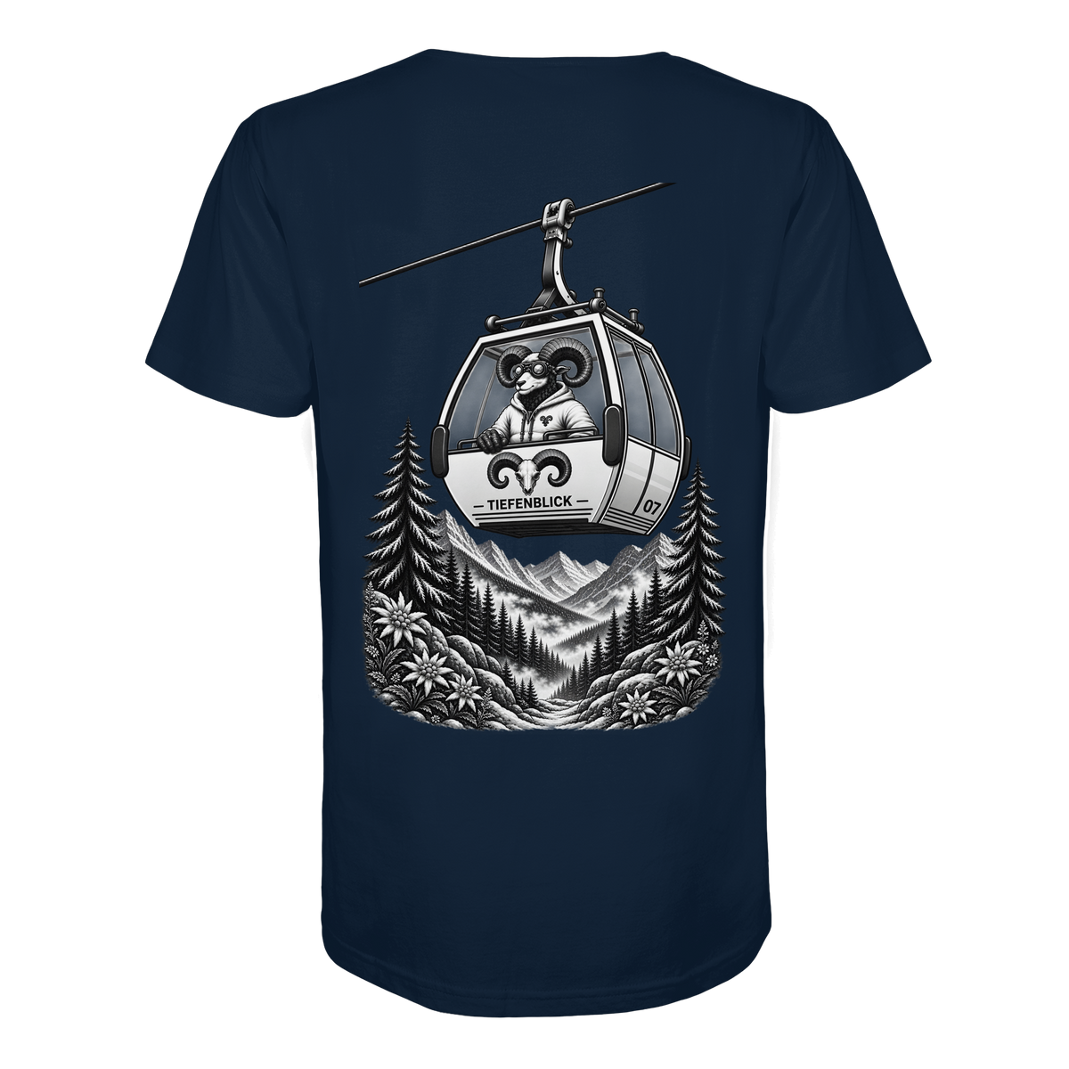 Tiefenblick Gondel Fun  - Organic Shirt