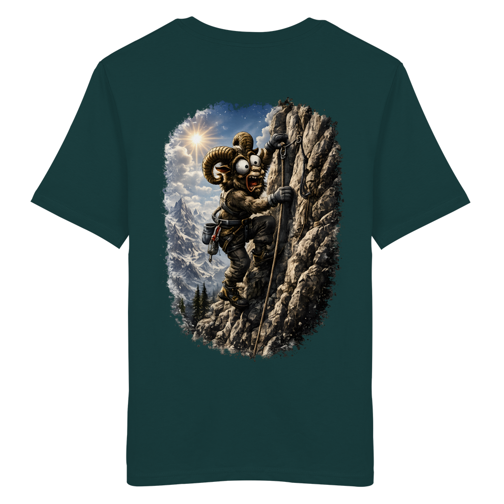 Tiefenblick Klettern - Organic Shirt