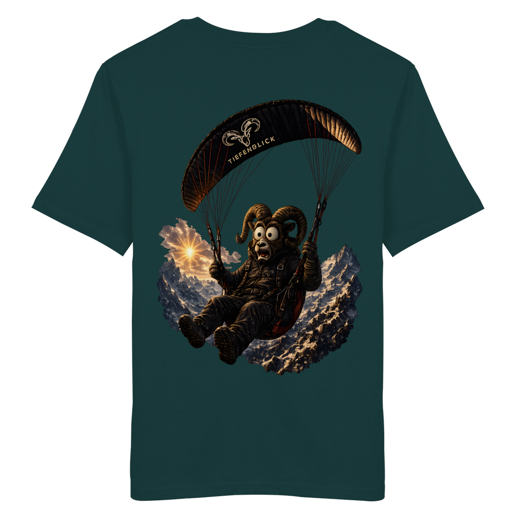 Tiefenblick Paraglider  - Organic Shirt