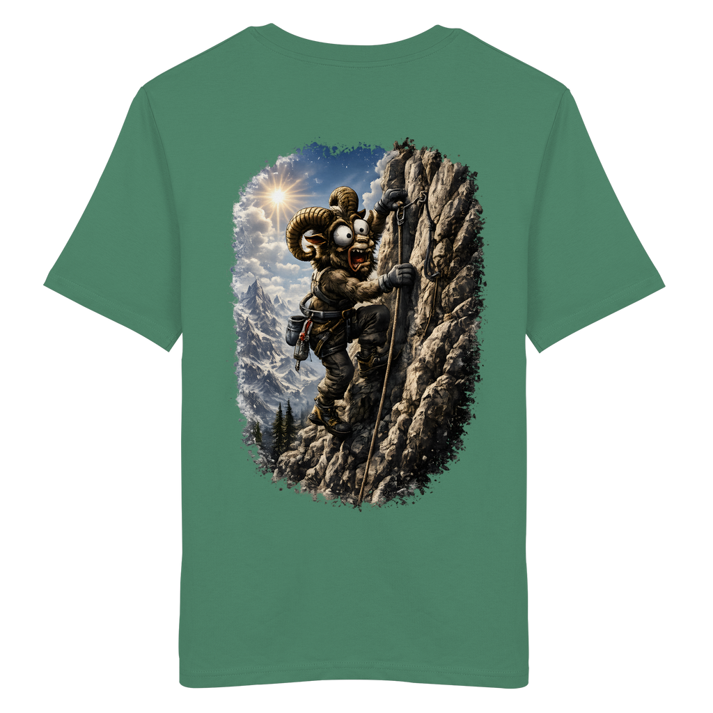 Tiefenblick Klettern - Organic Shirt