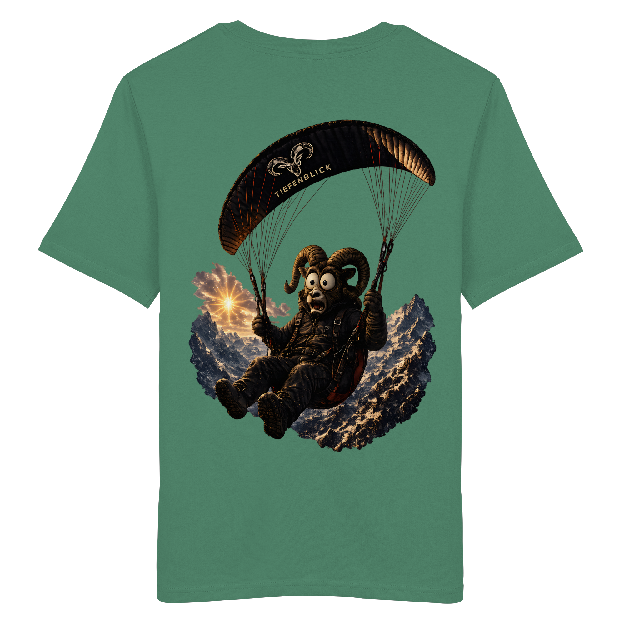 Tiefenblick Paraglider  - Organic Shirt