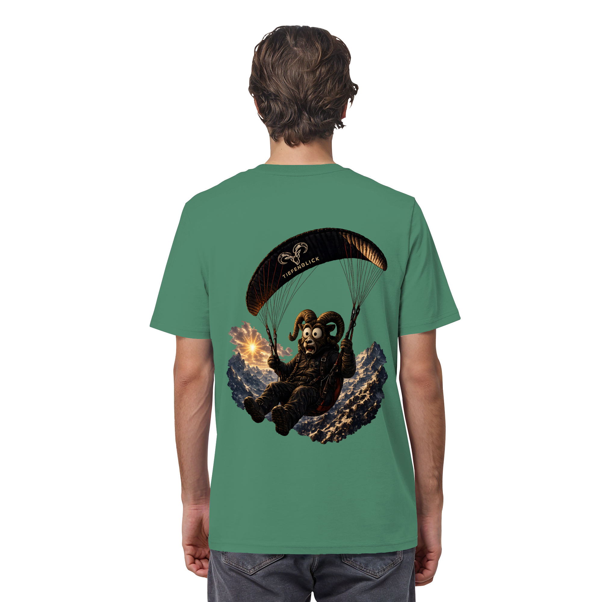 Tiefenblick Paraglider  - Organic Shirt