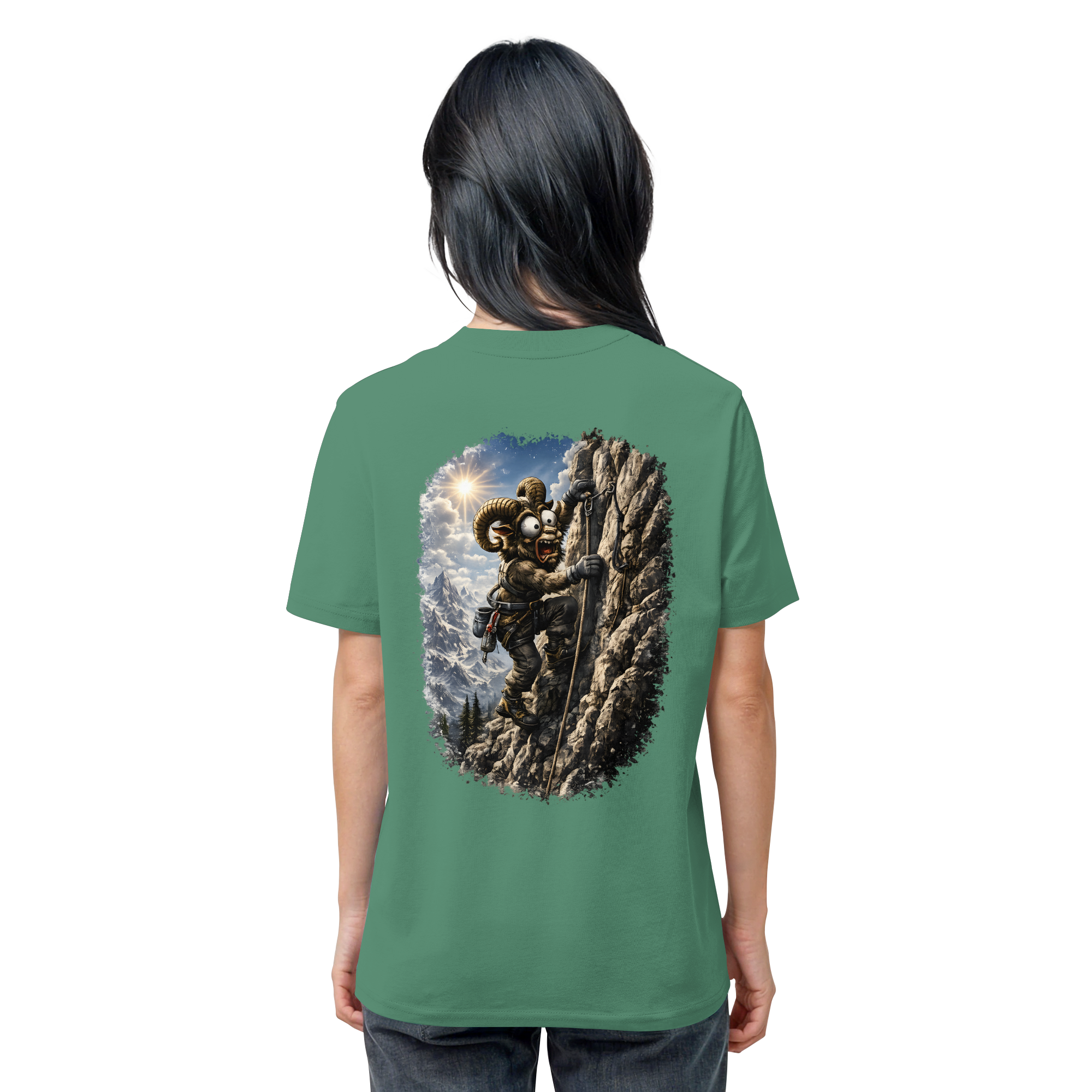 Tiefenblick Klettern - Organic Shirt
