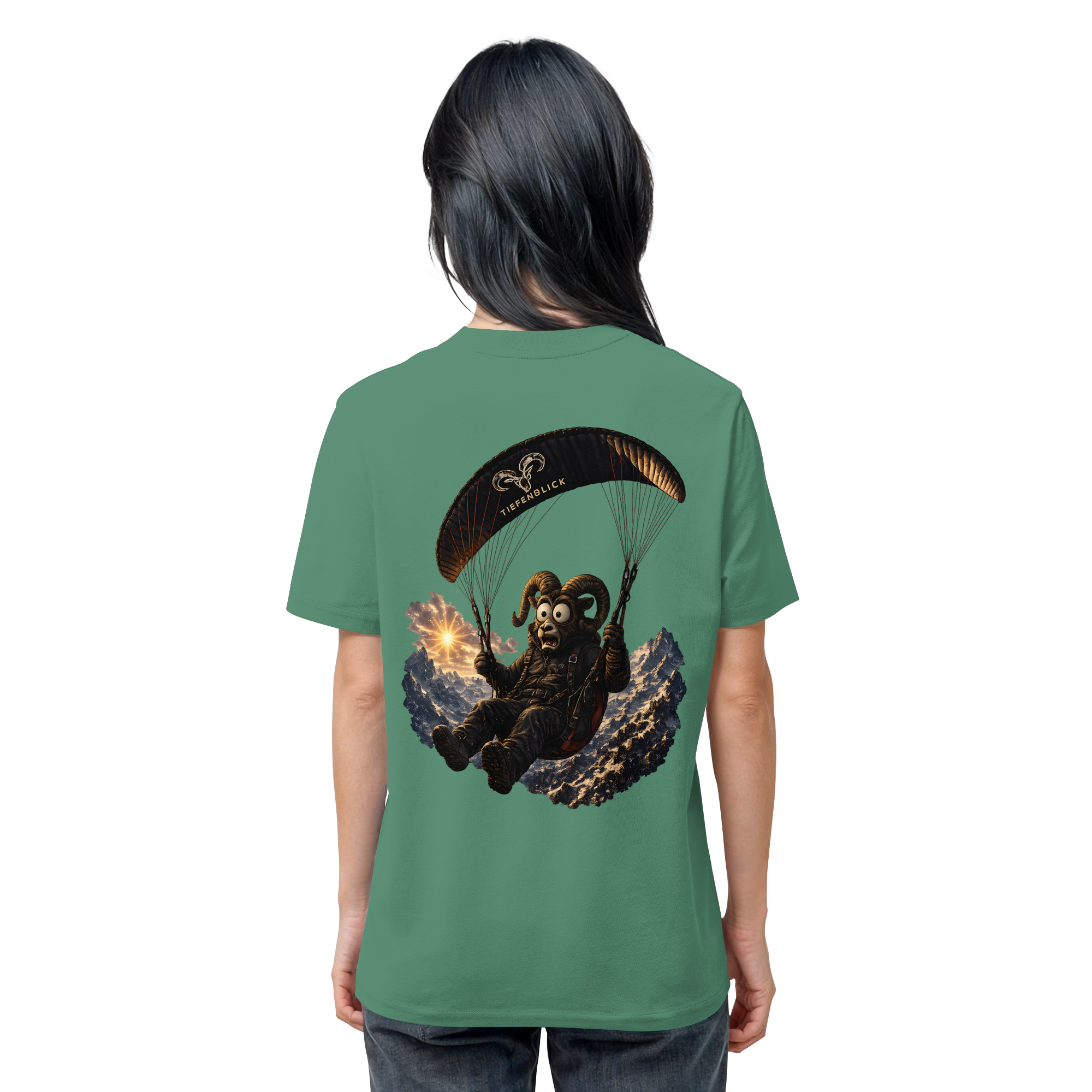 Tiefenblick Paraglider  - Organic Shirt