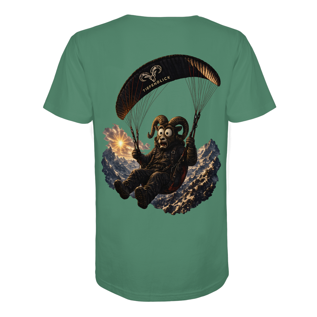 Tiefenblick Paraglider  - Organic Shirt