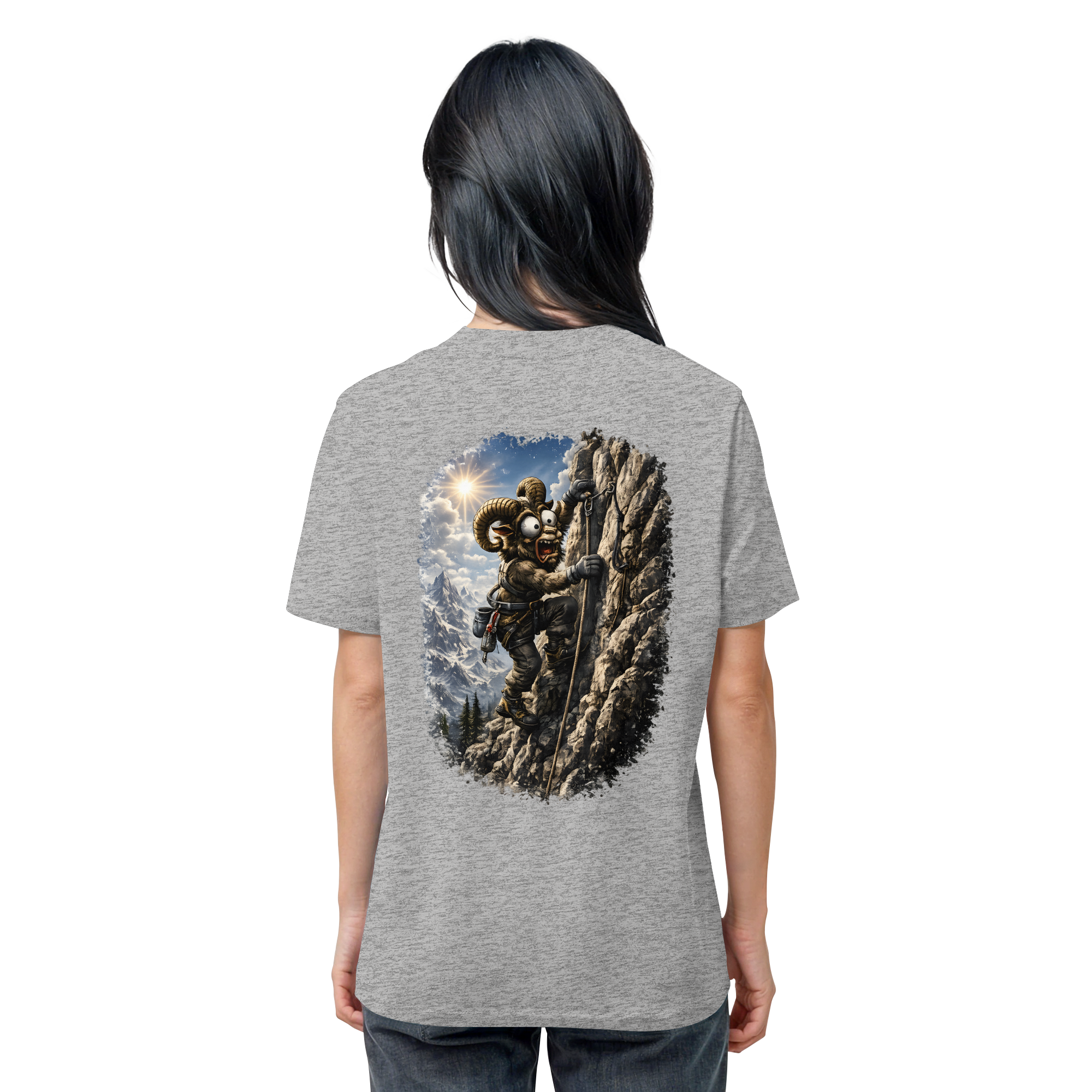 Tiefenblick Klettern - Organic Shirt