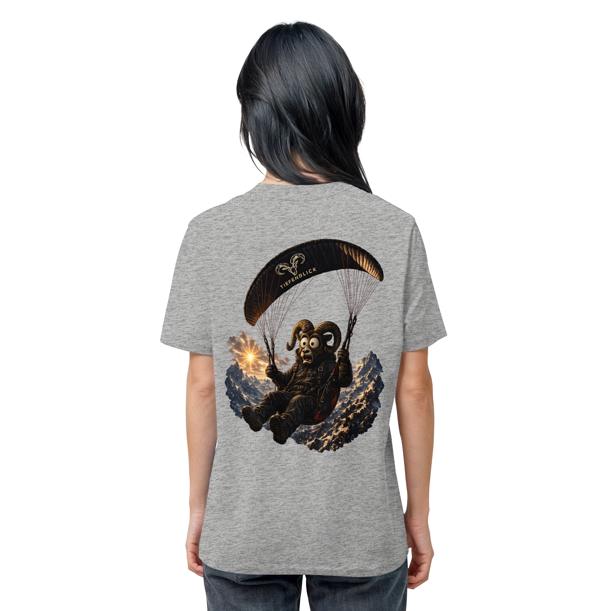 Tiefenblick Paraglider  - Organic Shirt