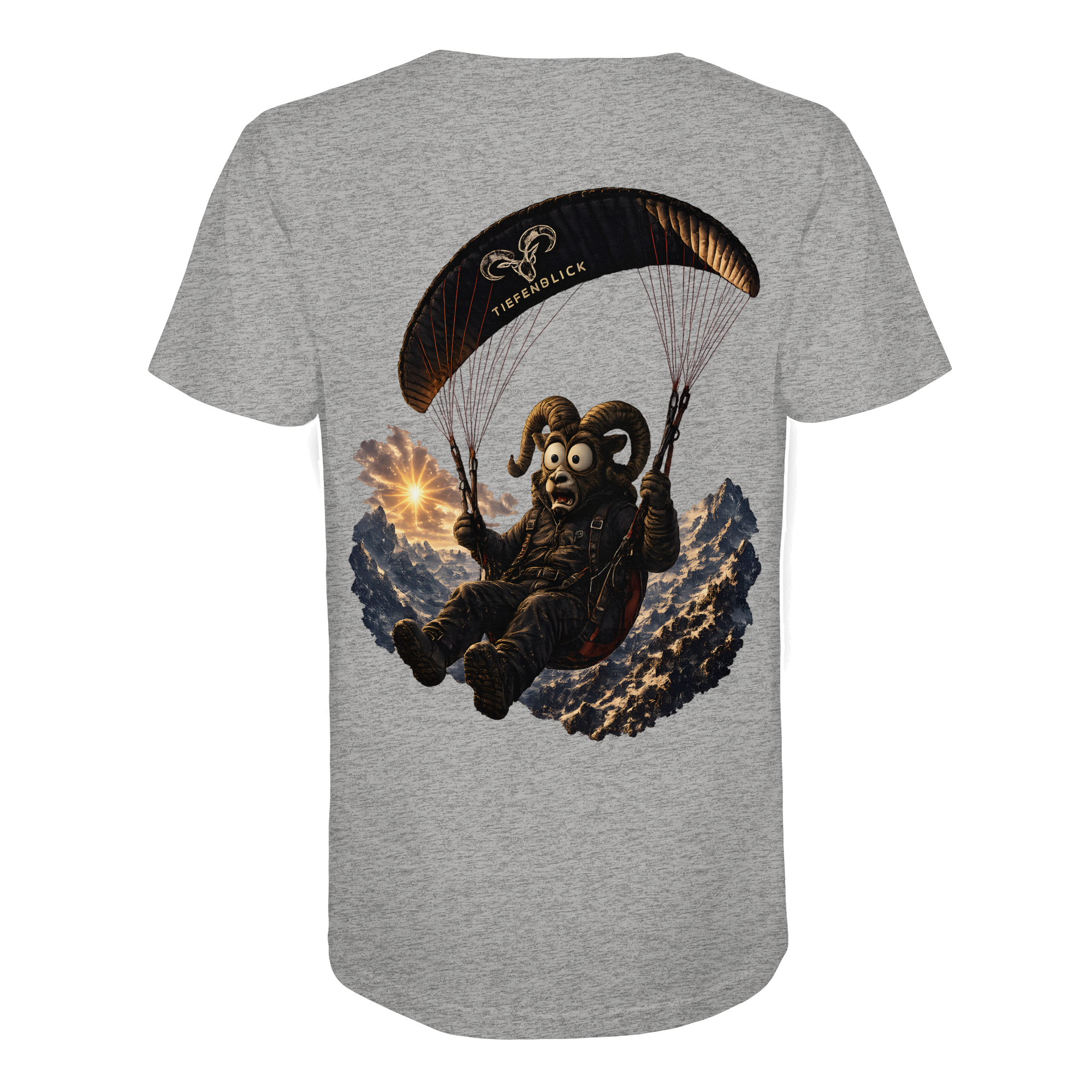 Tiefenblick Paraglider  - Organic Shirt