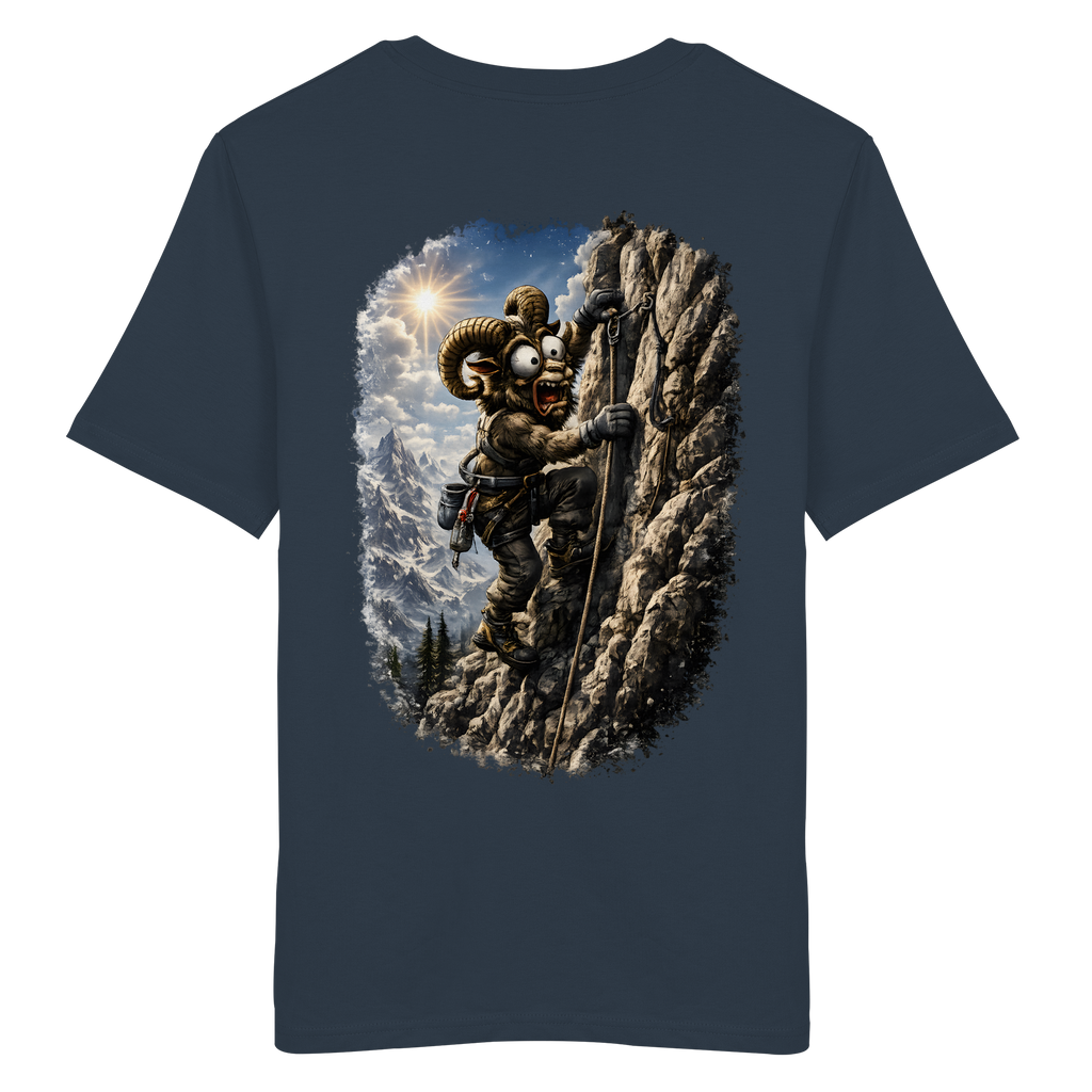 Tiefenblick Klettern - Organic Shirt