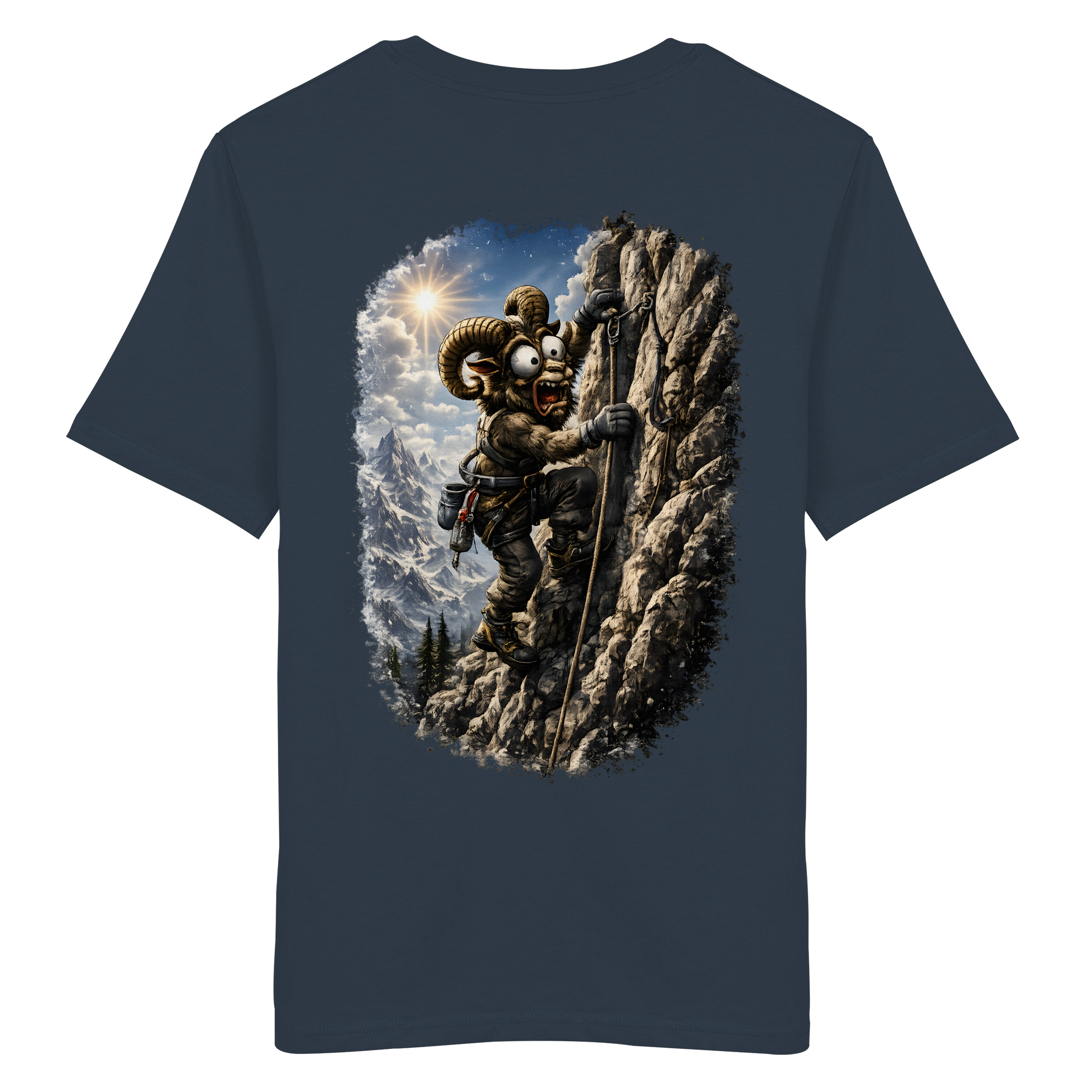 Tiefenblick Klettern - Organic Shirt