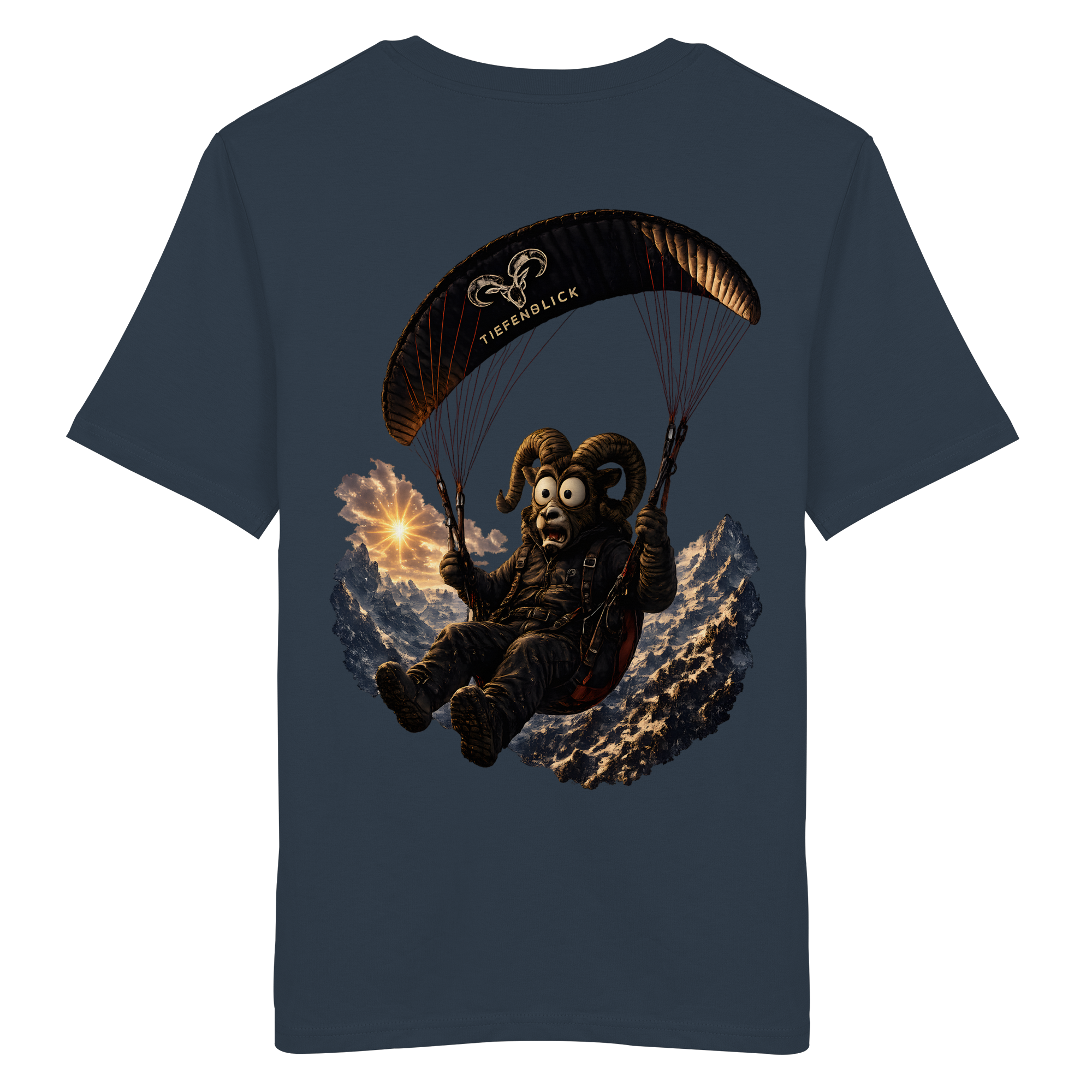 Tiefenblick Paraglider  - Organic Shirt