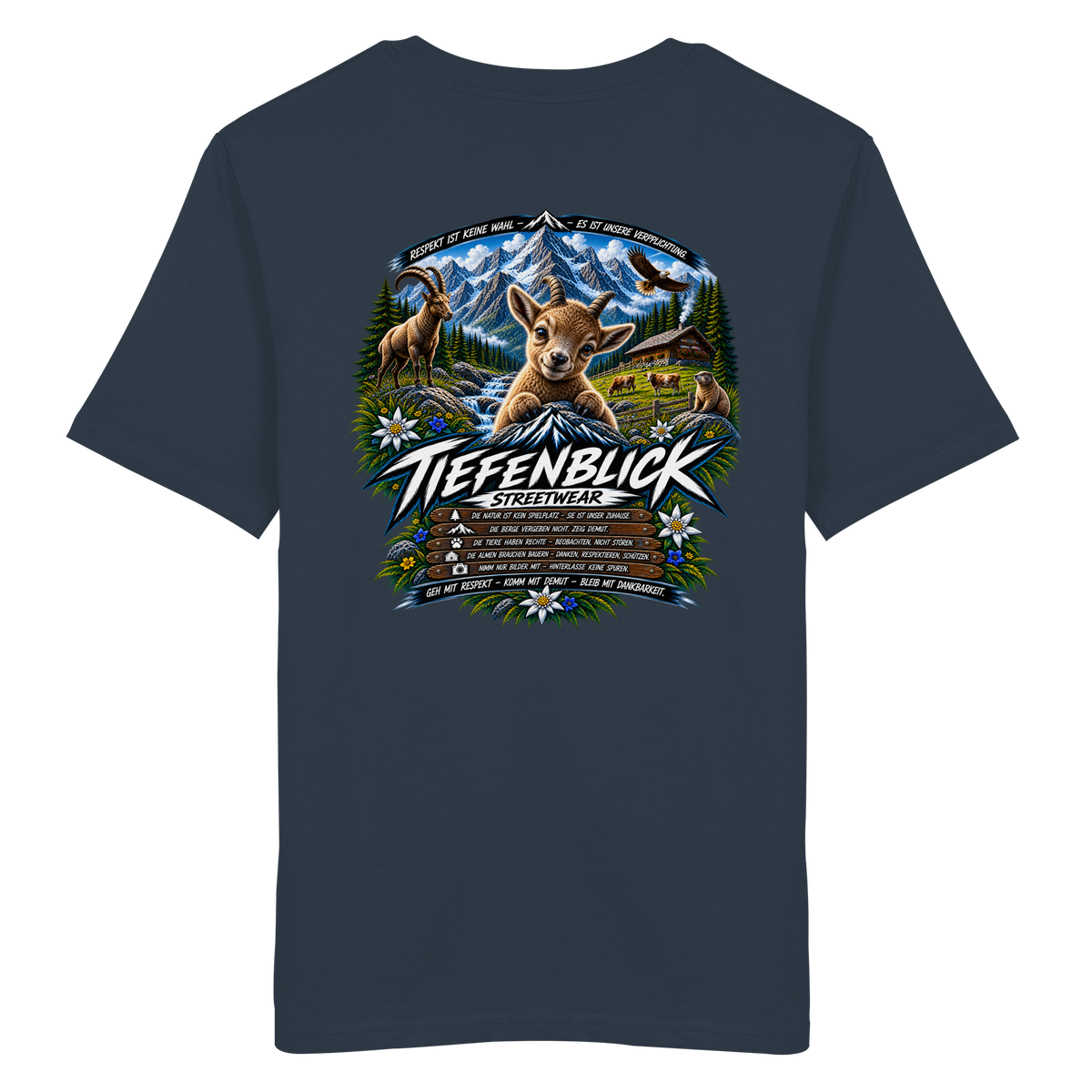 Tiefenblick Respekt Edition - Organic Shirt