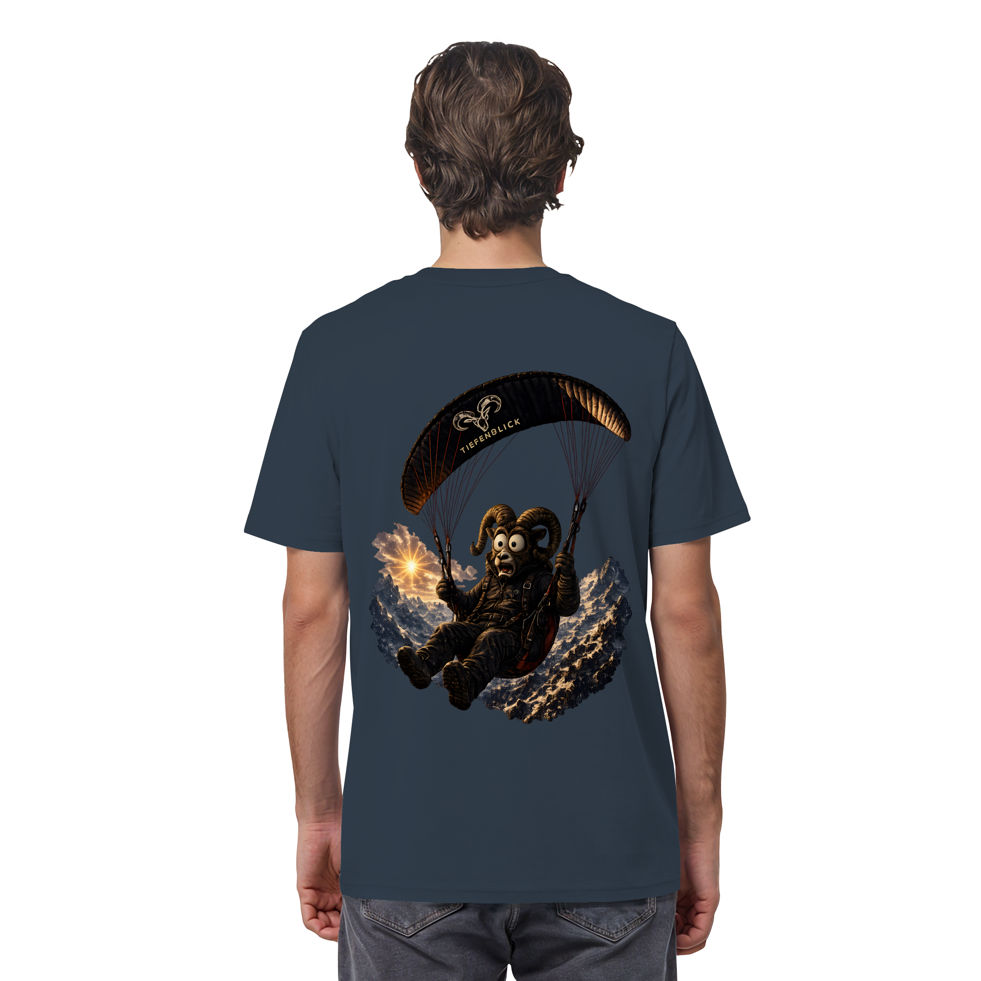Tiefenblick Paraglider  - Organic Shirt