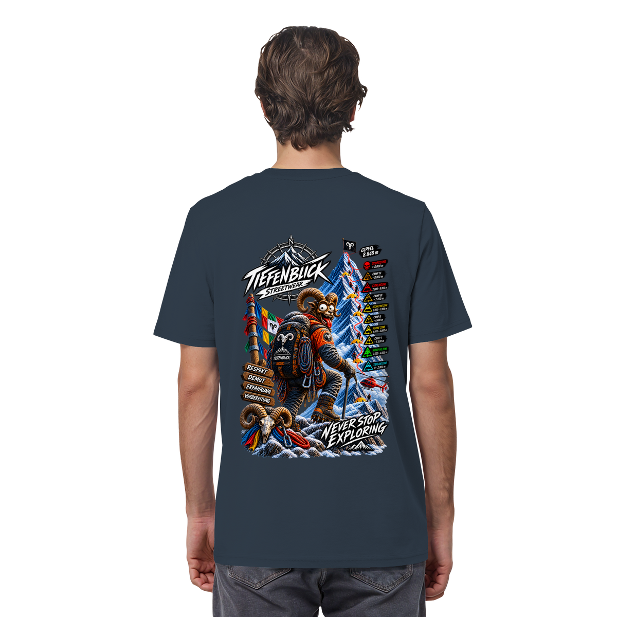 Tiefenblick Todeszone Fun - Organic Shirt