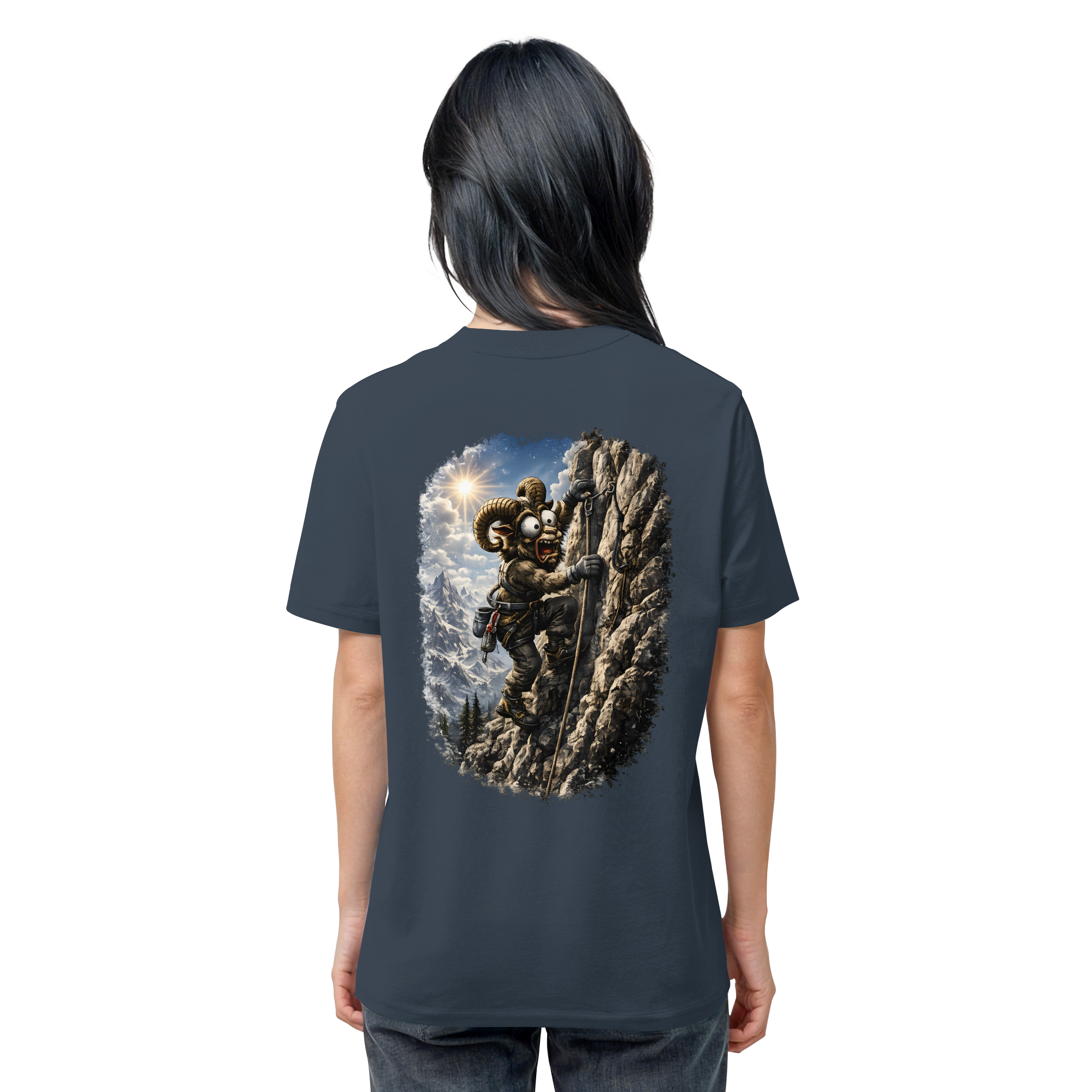 Tiefenblick Klettern - Organic Shirt