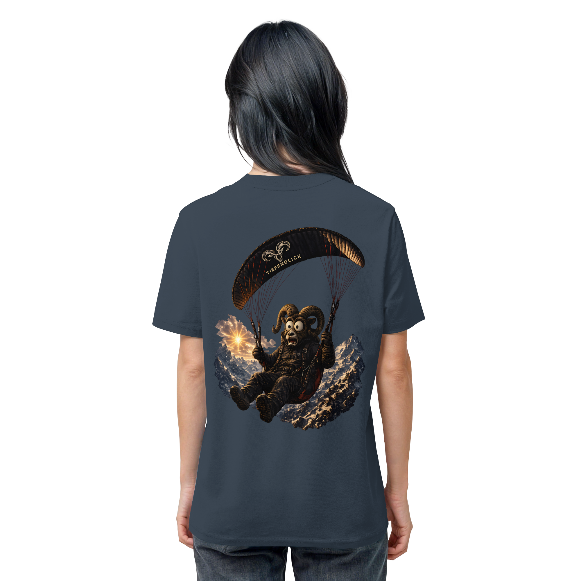 Tiefenblick Paraglider  - Organic Shirt