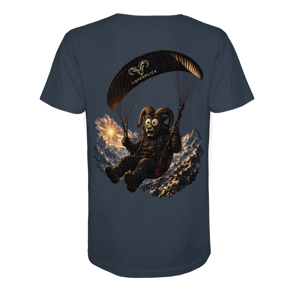 Tiefenblick Paraglider  - Organic Shirt