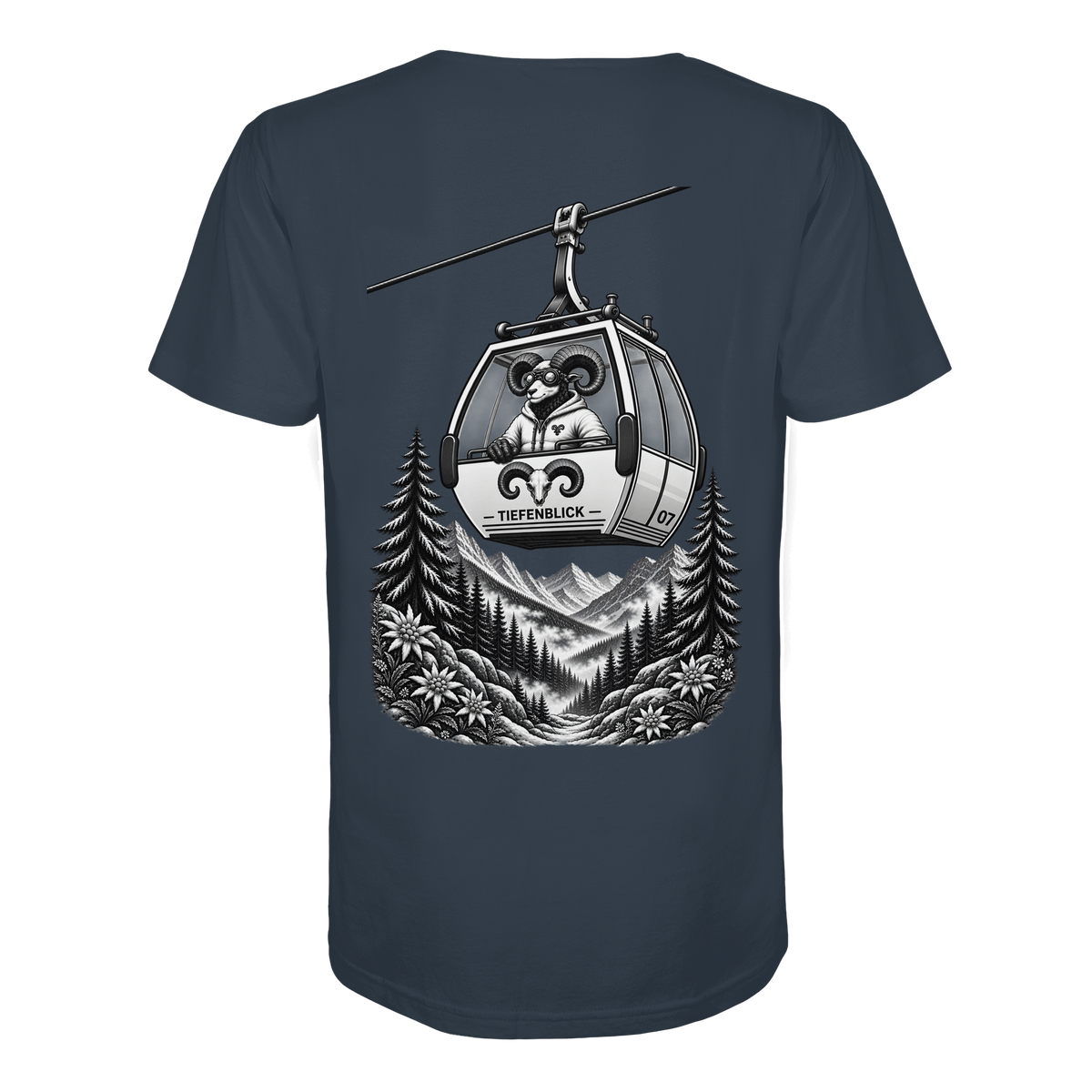 Tiefenblick Gondel Fun  - Organic Shirt