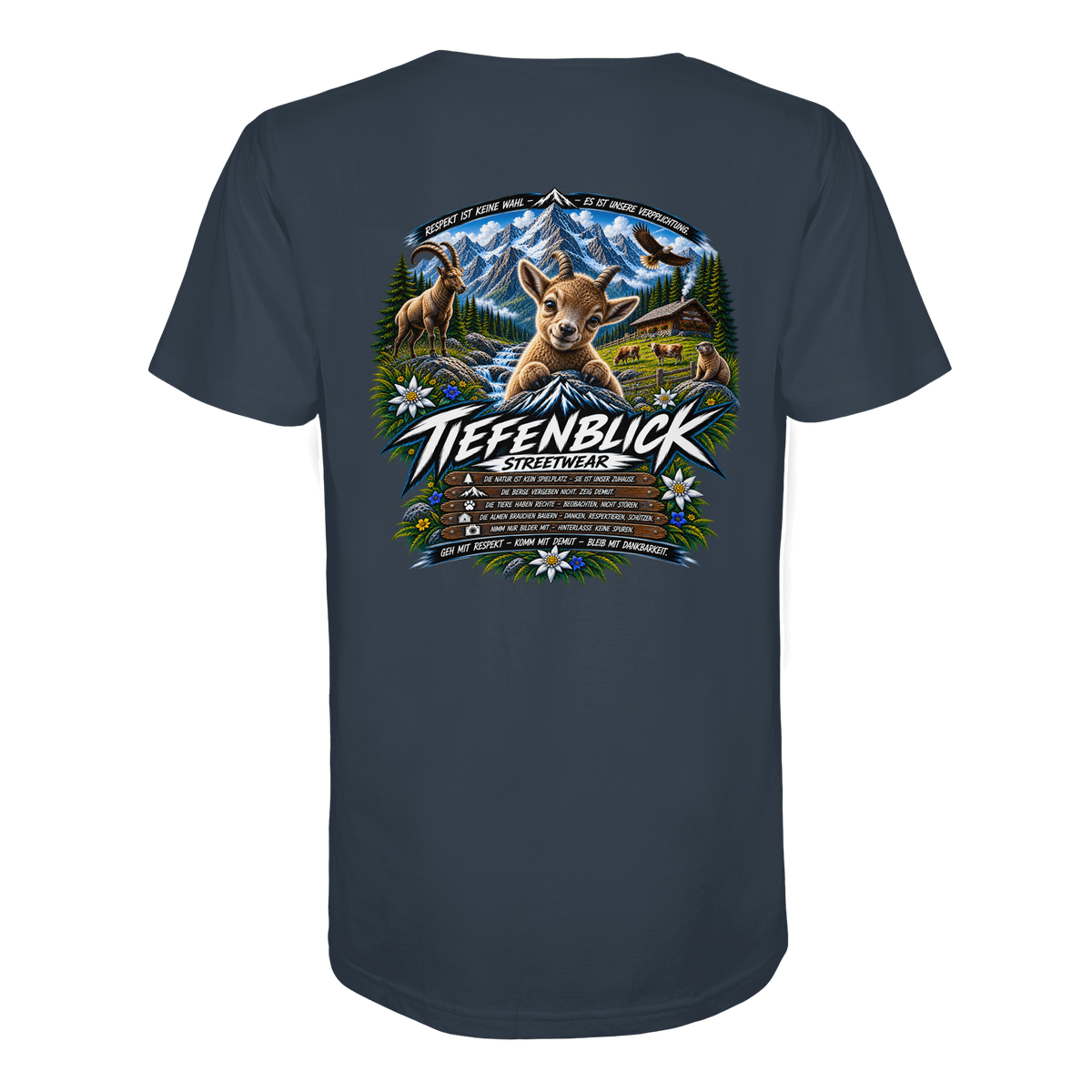 Tiefenblick Respekt Edition - Organic Shirt