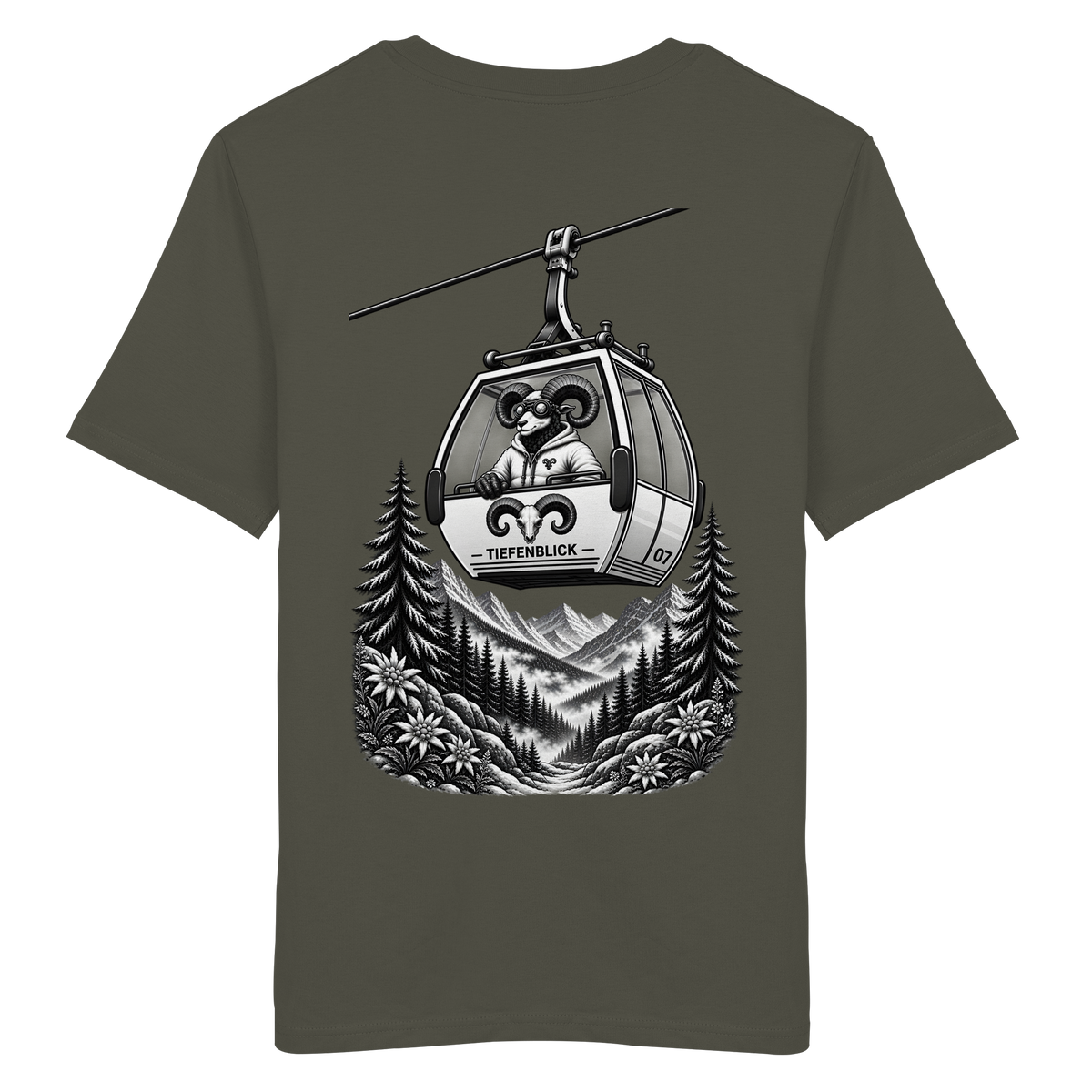 Tiefenblick Gondel Fun  - Organic Shirt