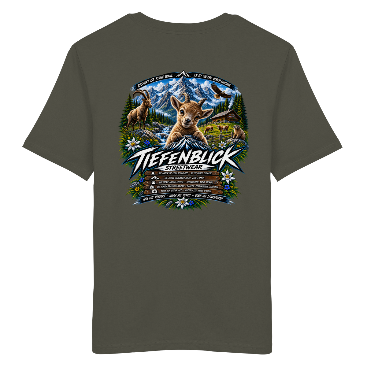 Tiefenblick Respekt Edition - Organic Shirt