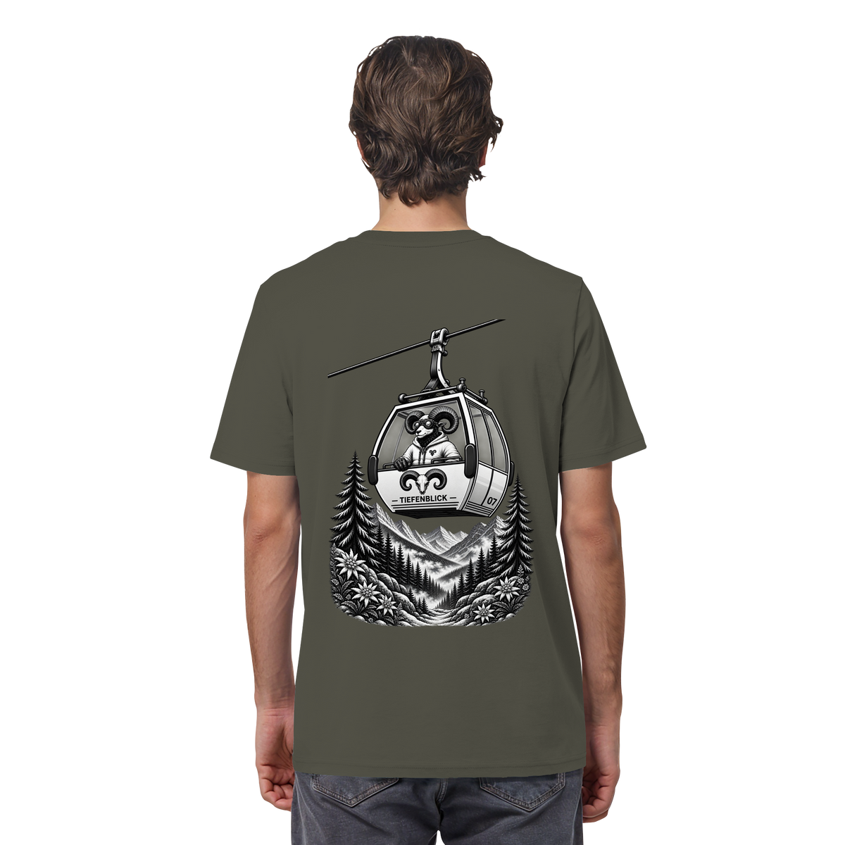 Tiefenblick Gondel Fun  - Organic Shirt