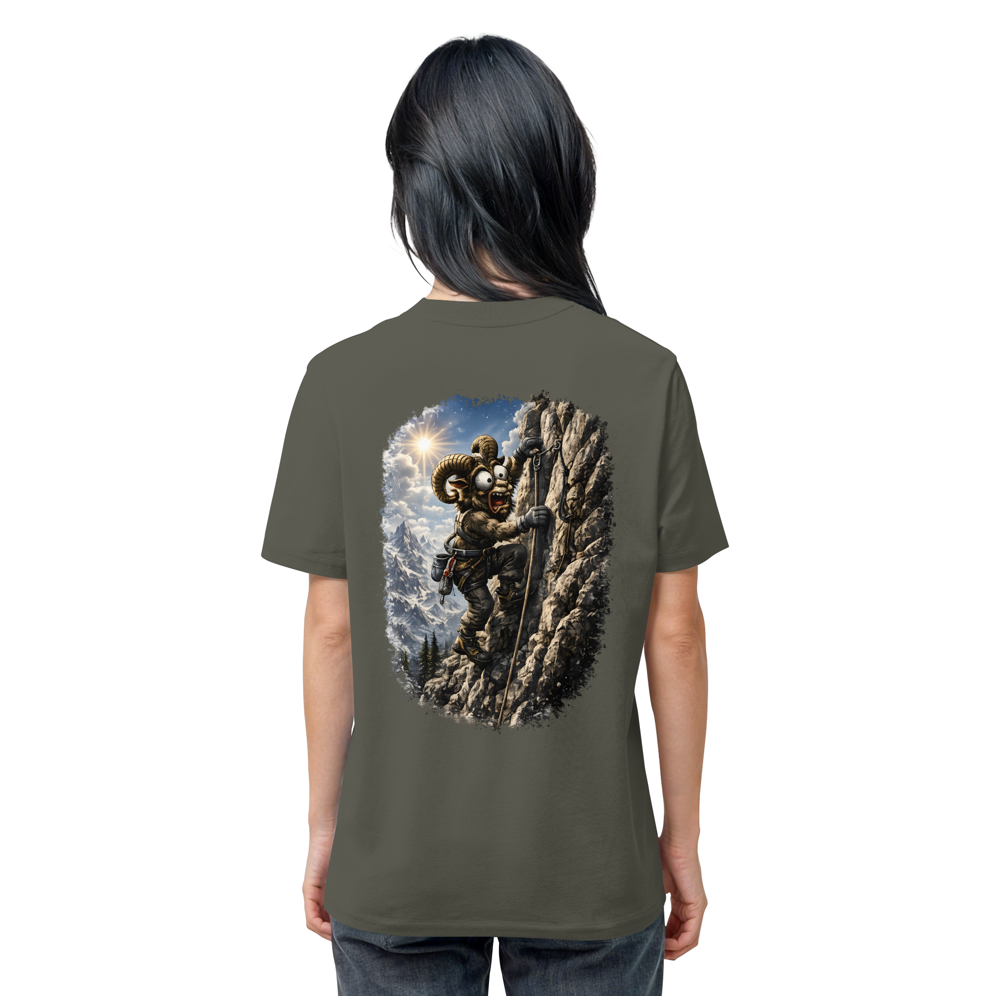 Tiefenblick Klettern - Organic Shirt