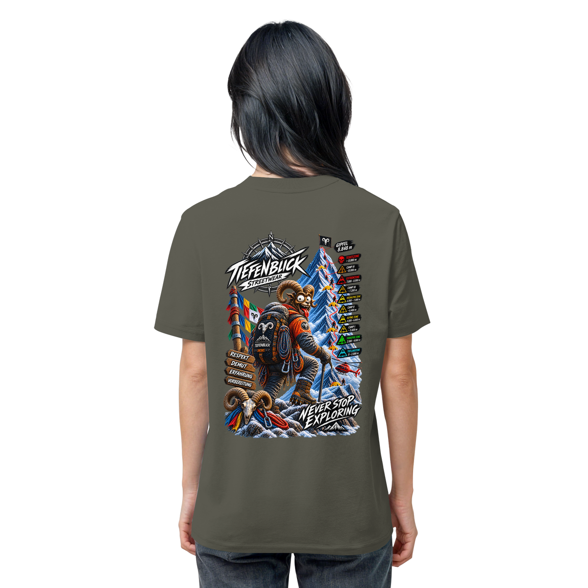 Tiefenblick Todeszone Fun - Organic Shirt
