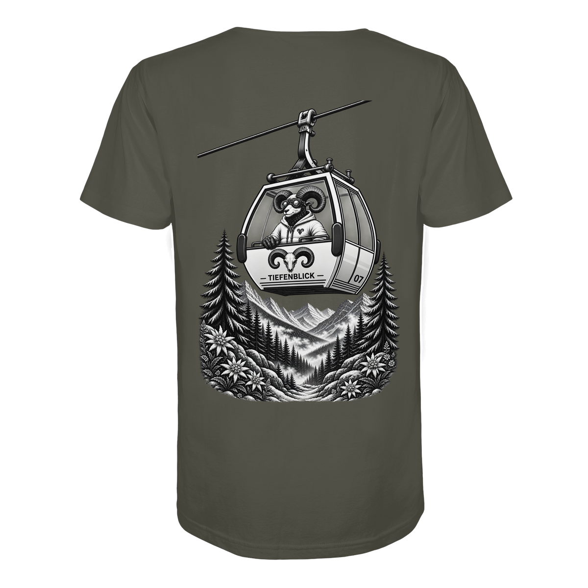 Tiefenblick Gondel Fun  - Organic Shirt
