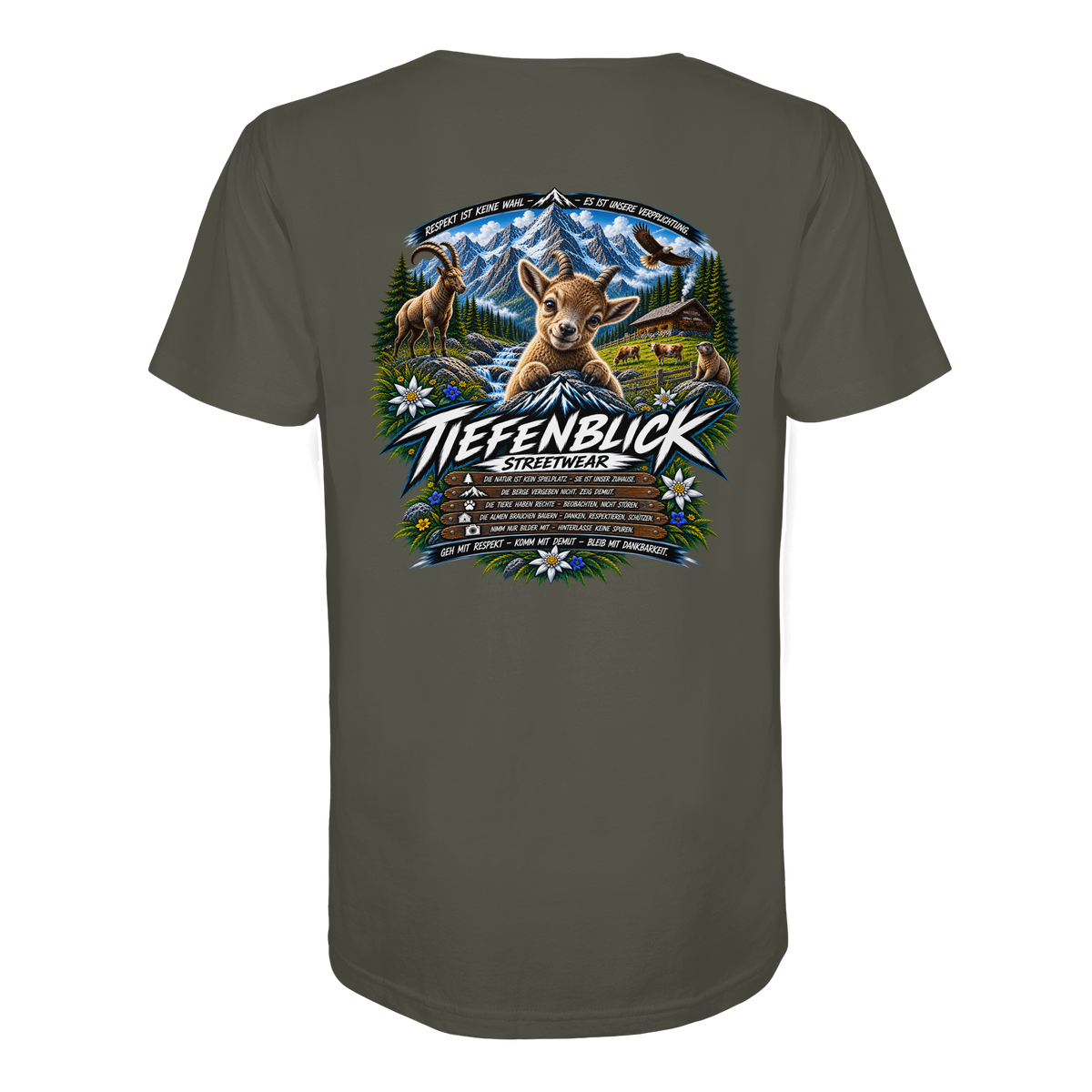 Tiefenblick Respekt Edition - Organic Shirt