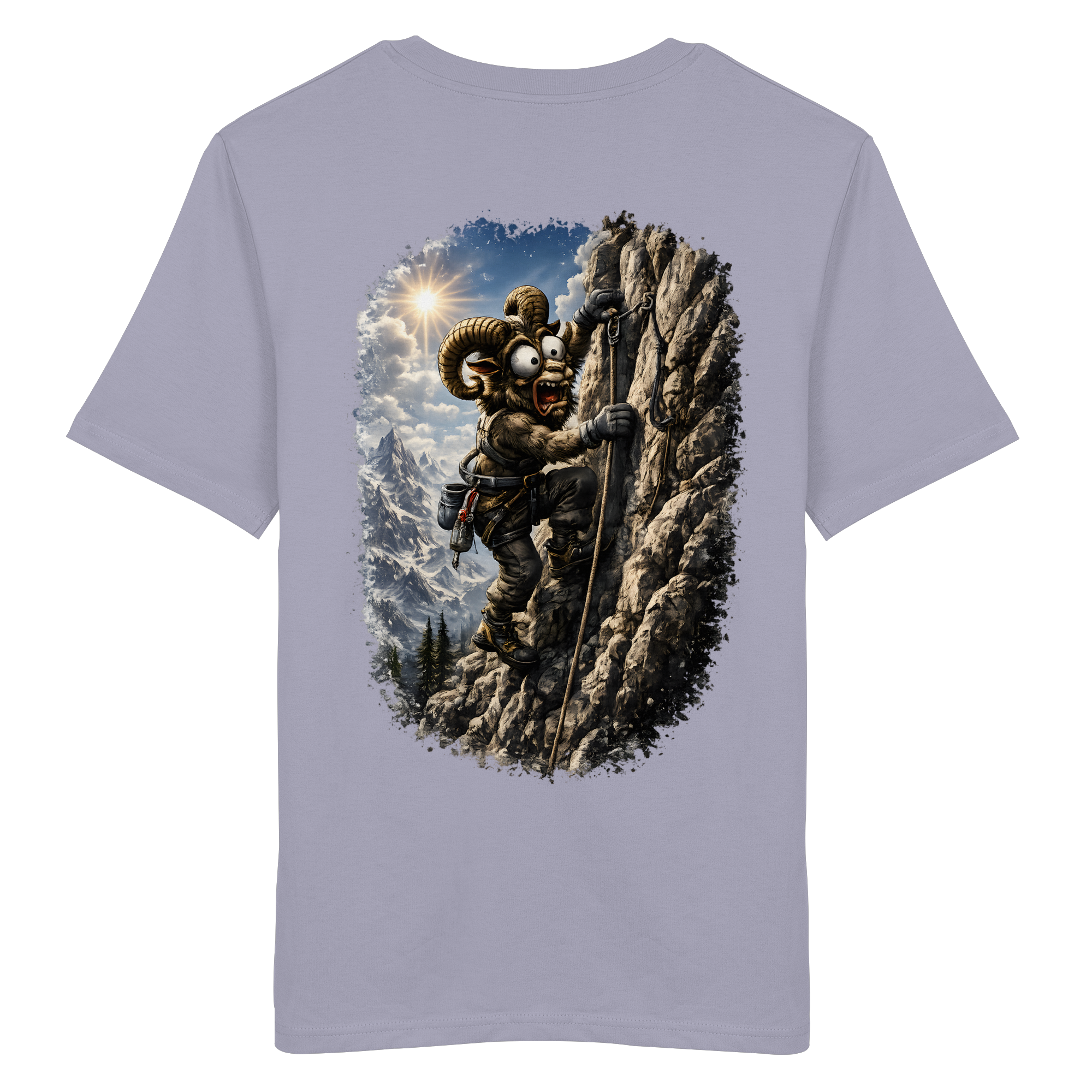 Tiefenblick Klettern - Organic Shirt