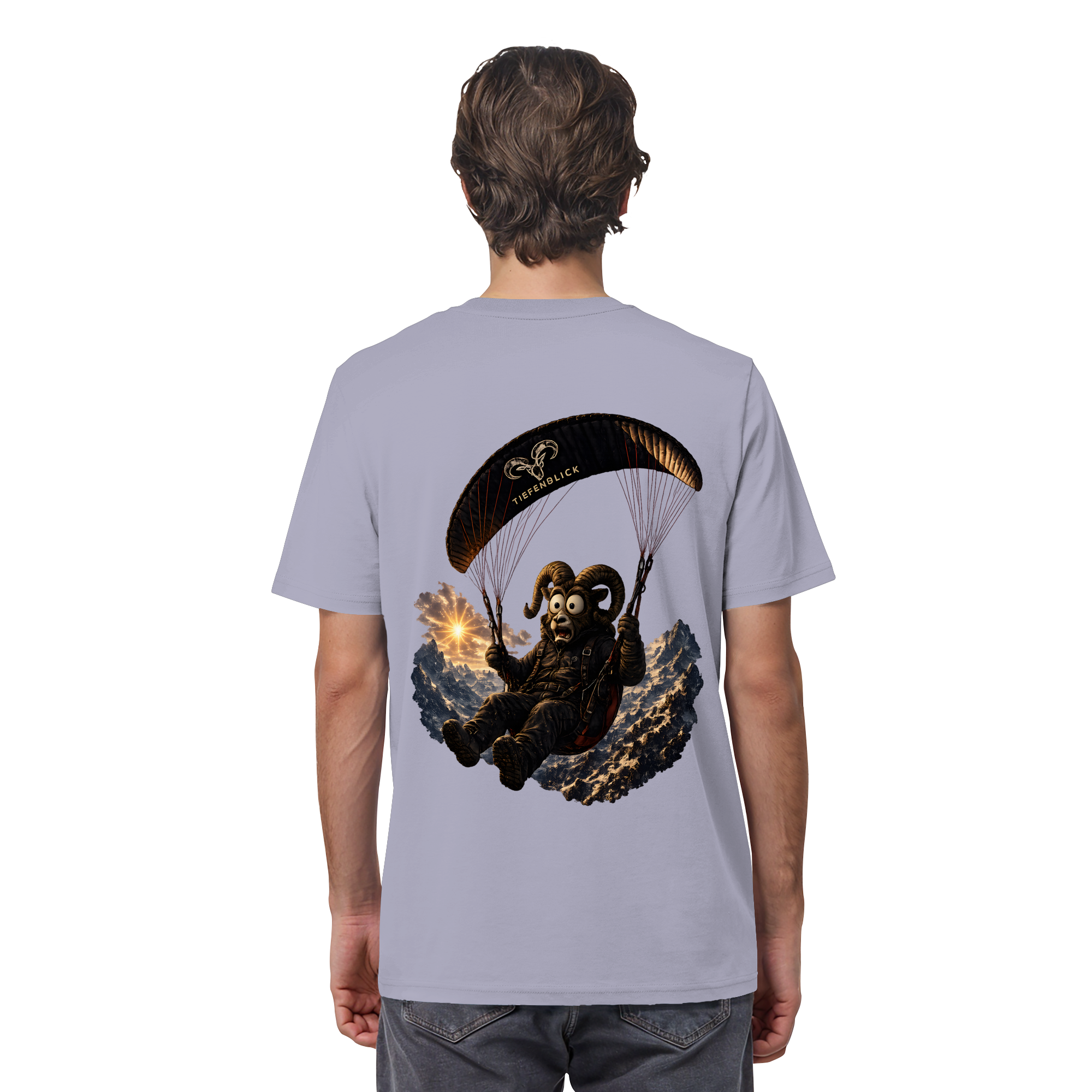Tiefenblick Paraglider  - Organic Shirt