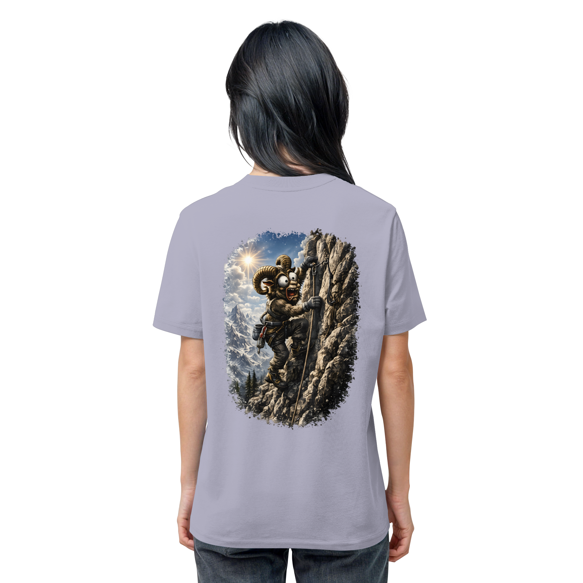 Tiefenblick Klettern - Organic Shirt