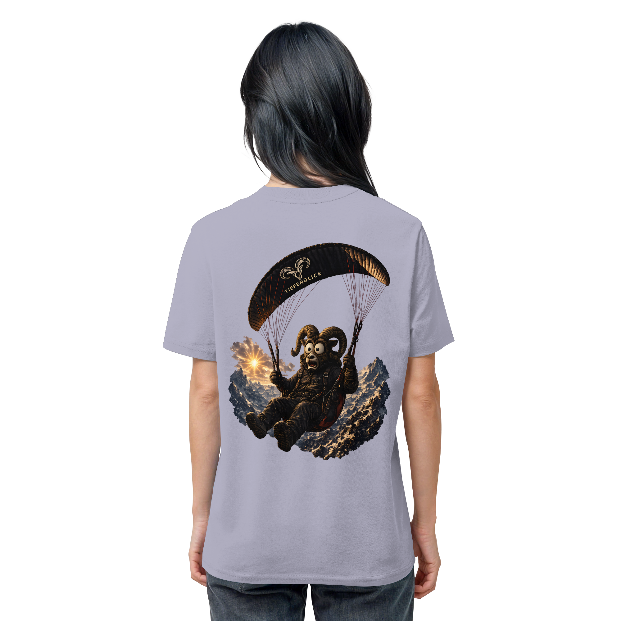 Tiefenblick Paraglider  - Organic Shirt